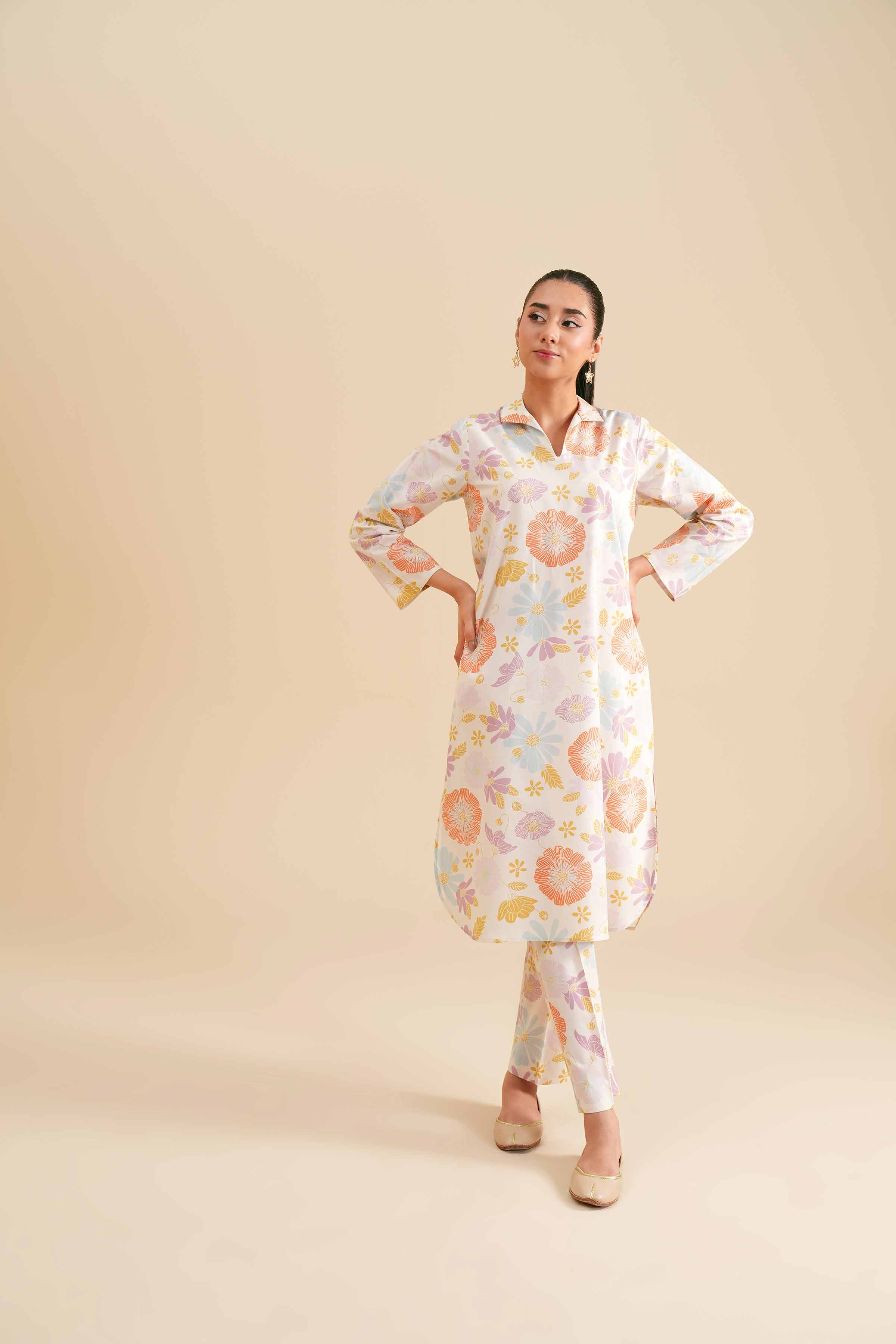 2 Piece - Printed Suit - PS24-305