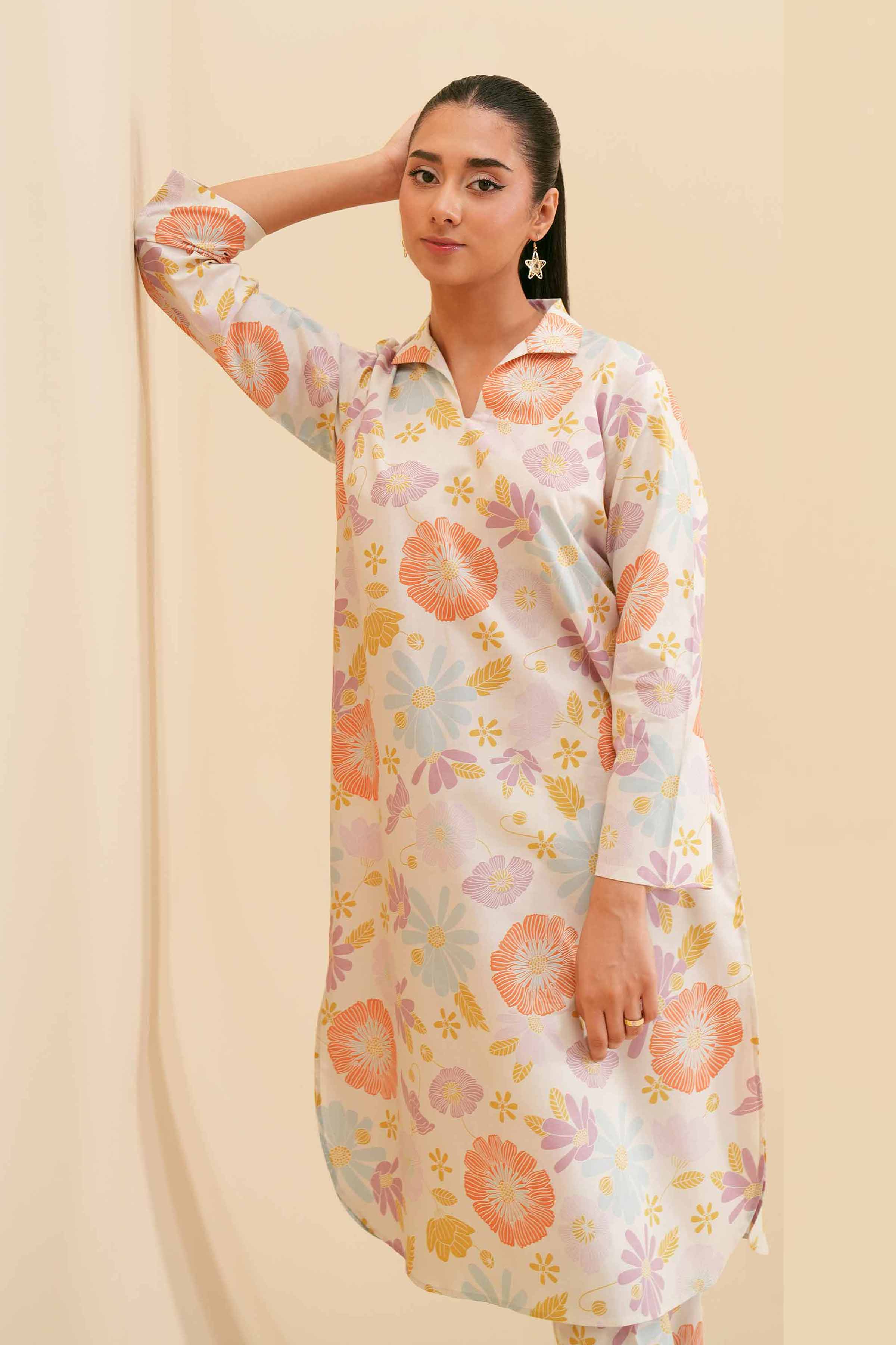 2 Piece - Printed Suit - PS24-305