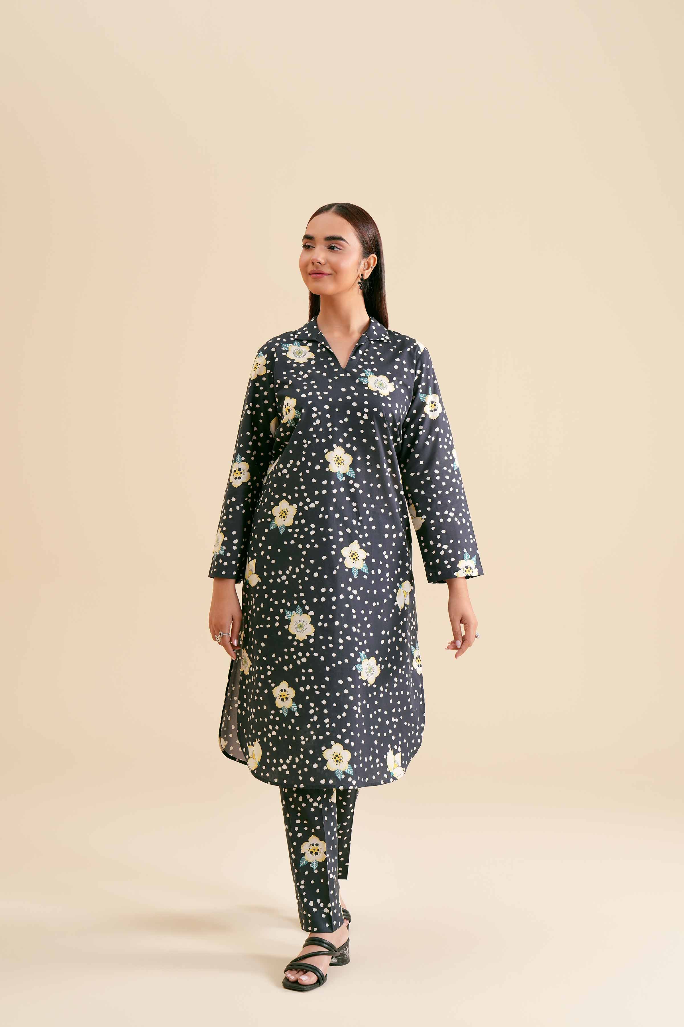 2 Piece - Printed Suit - PS24-306