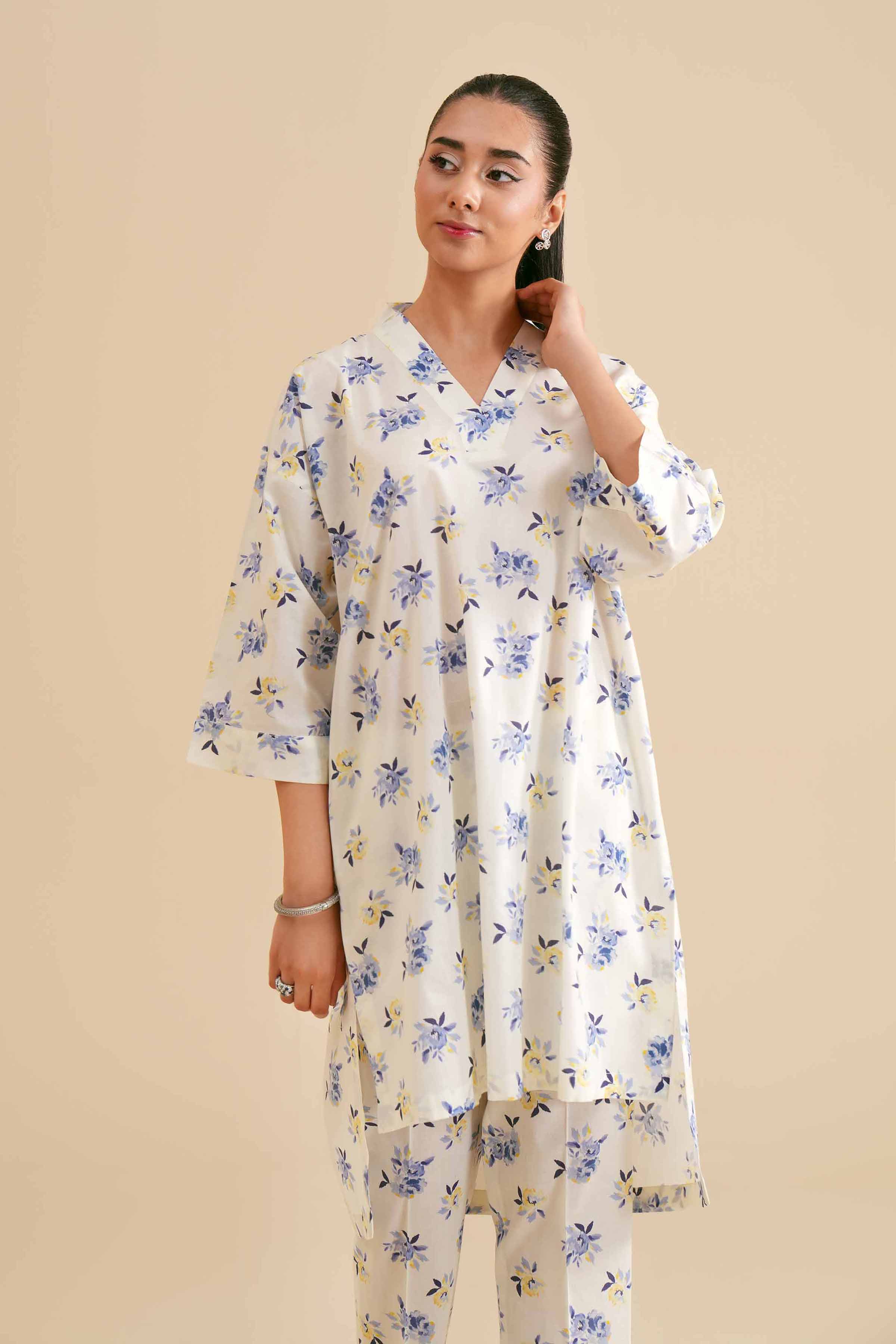 2 Piece - Printed Suit - PS24-307