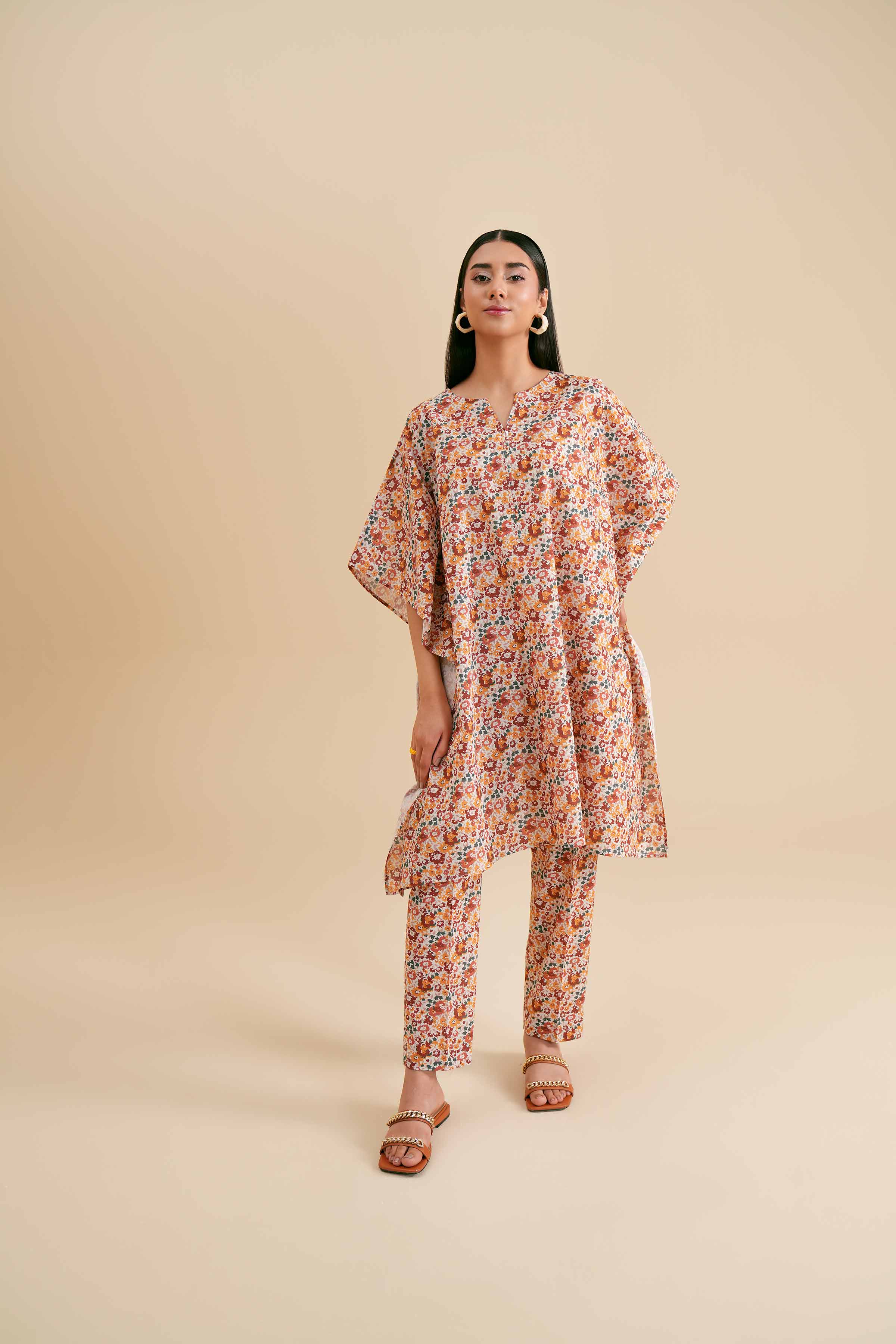 2 Piece - Printed Suit - PS24-308