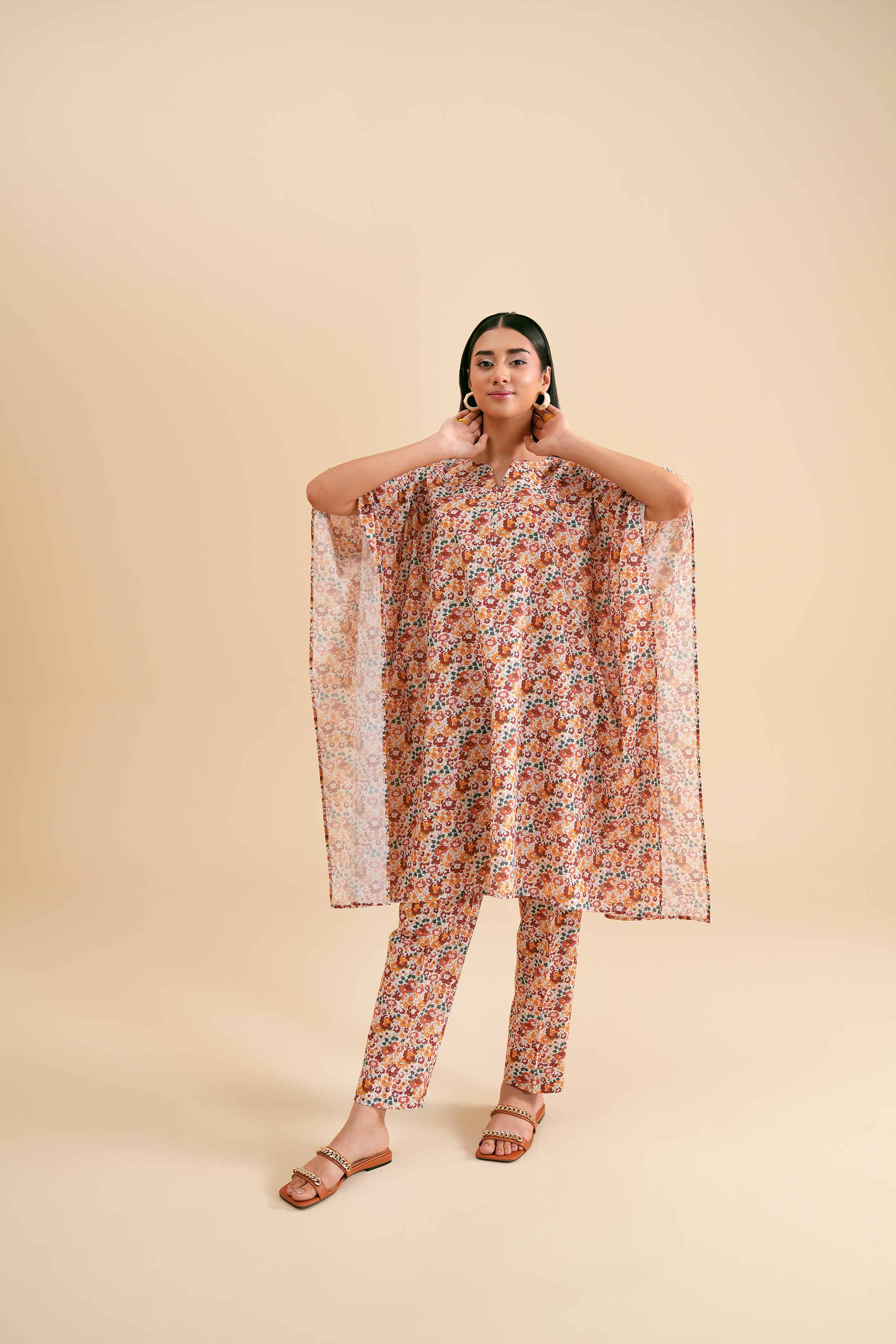 2 Piece - Printed Suit - PS24-308