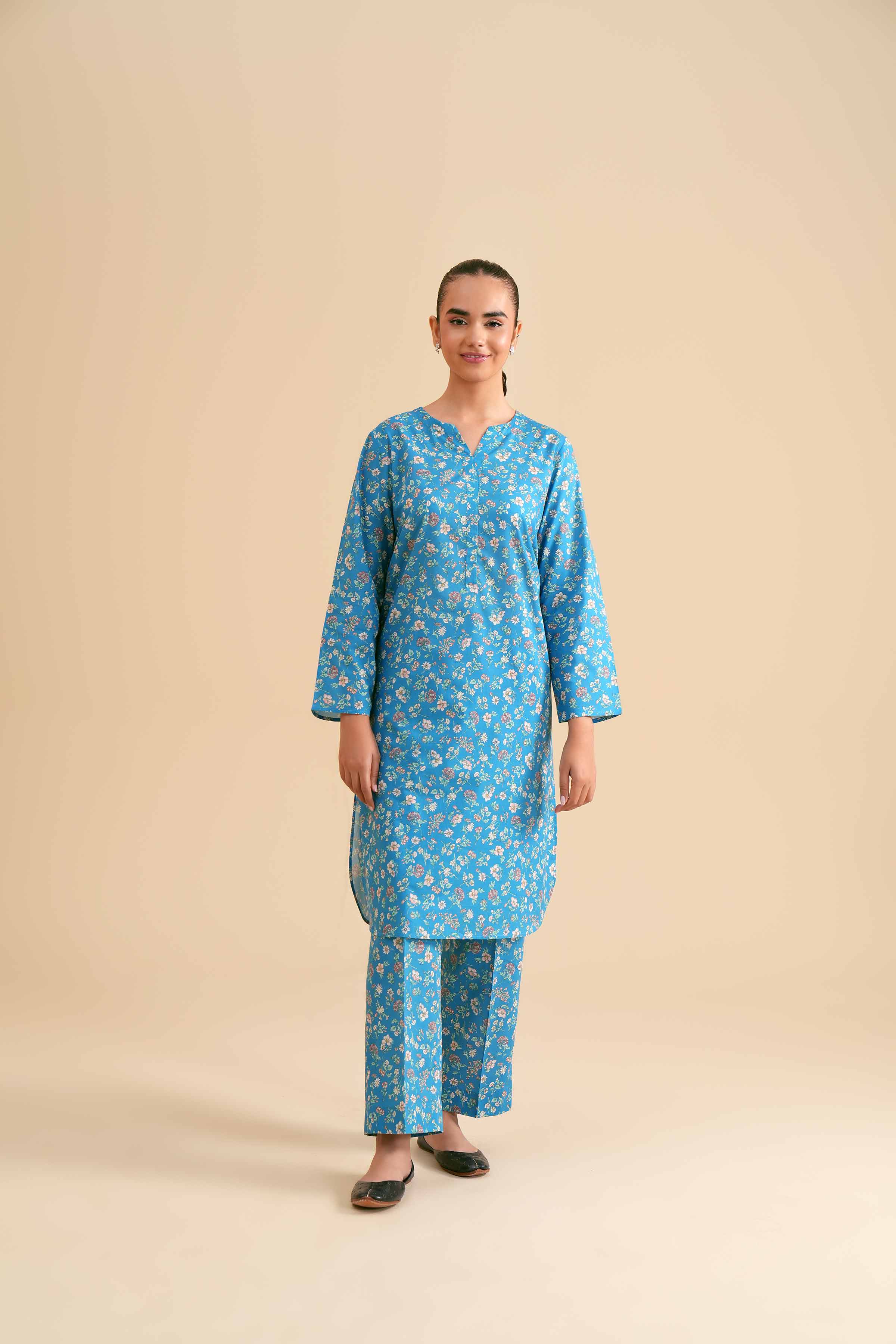 2 Piece - Printed Suit - PS24-309