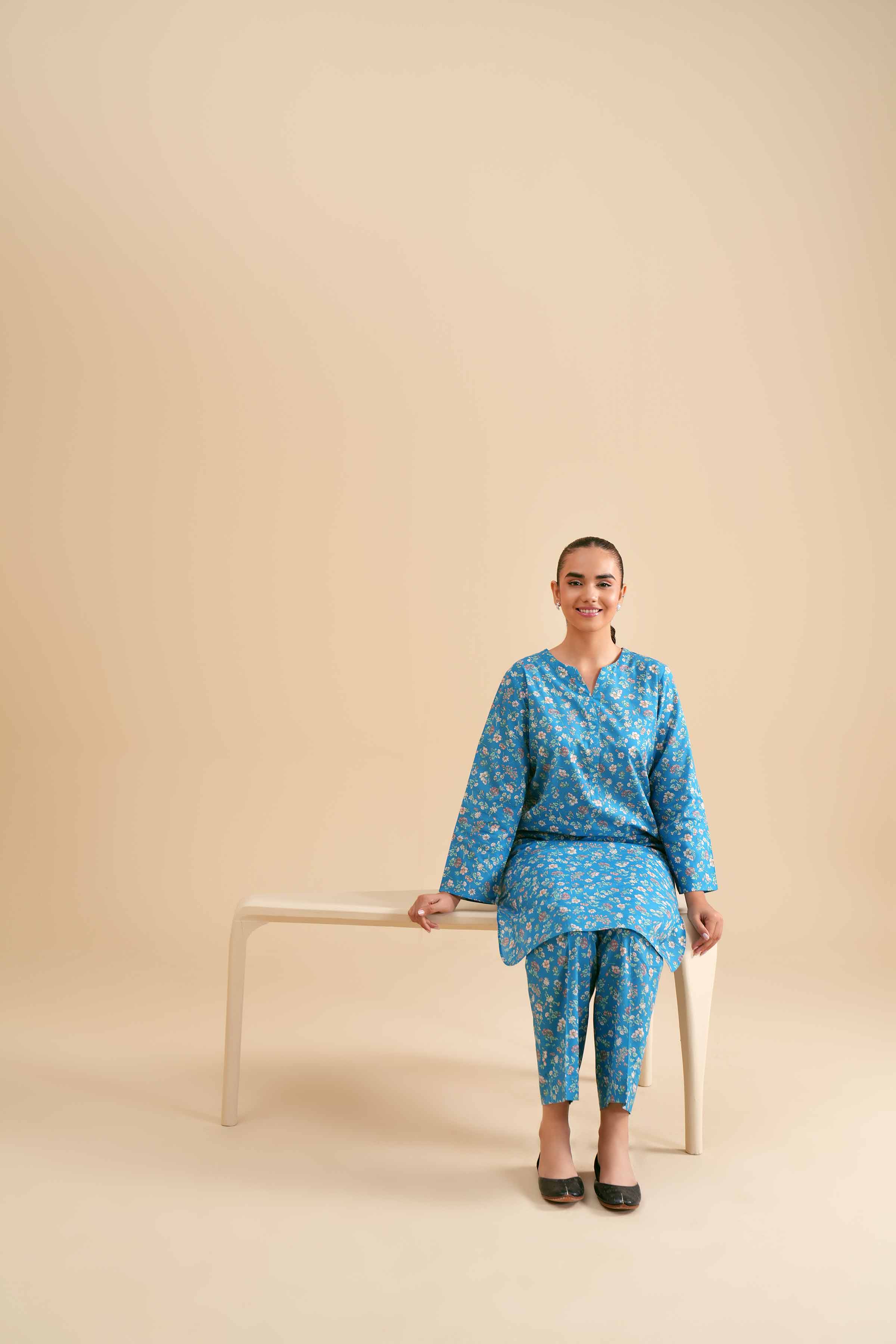 2 Piece - Printed Suit - PS24-309