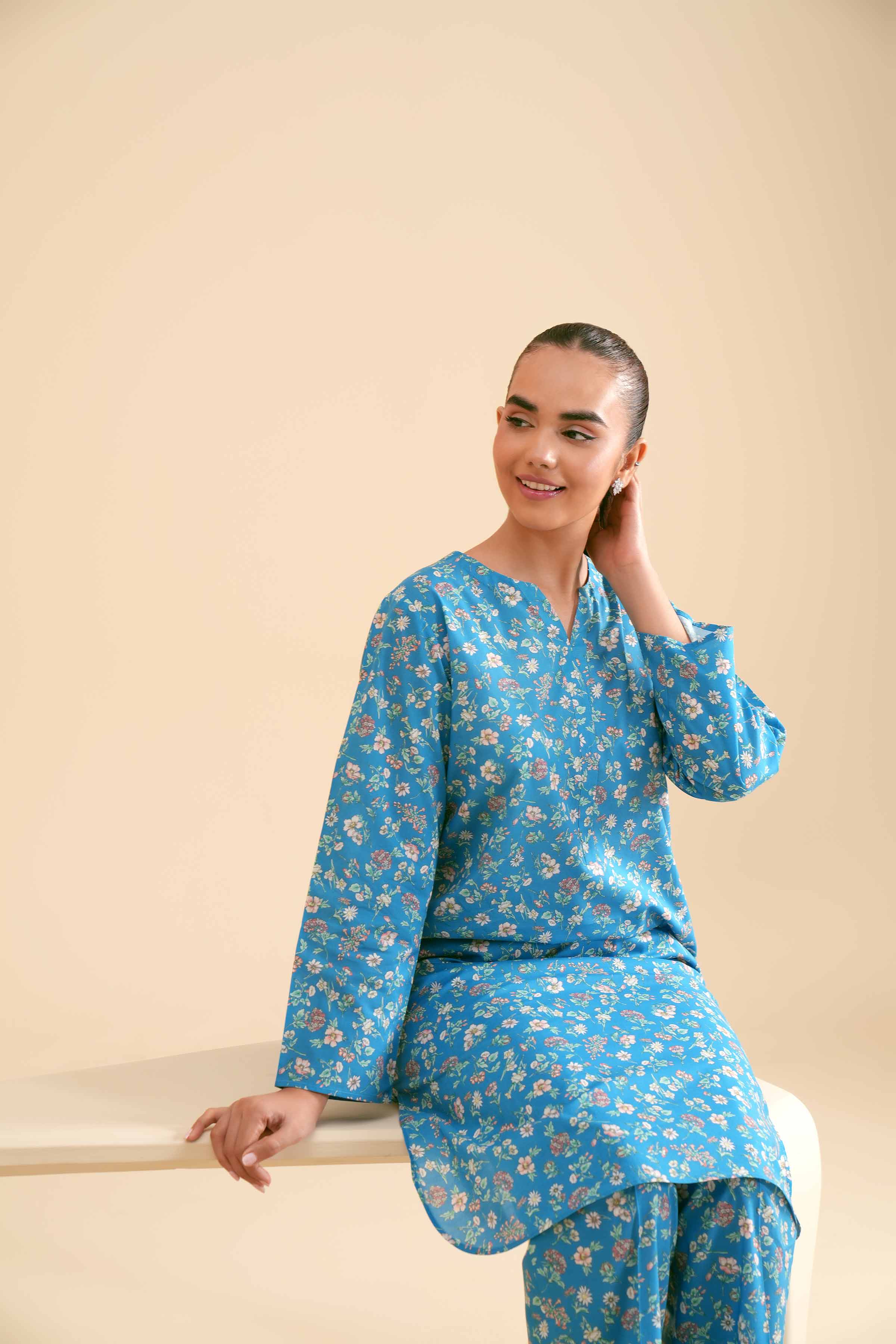 2 Piece - Printed Suit - PS24-309