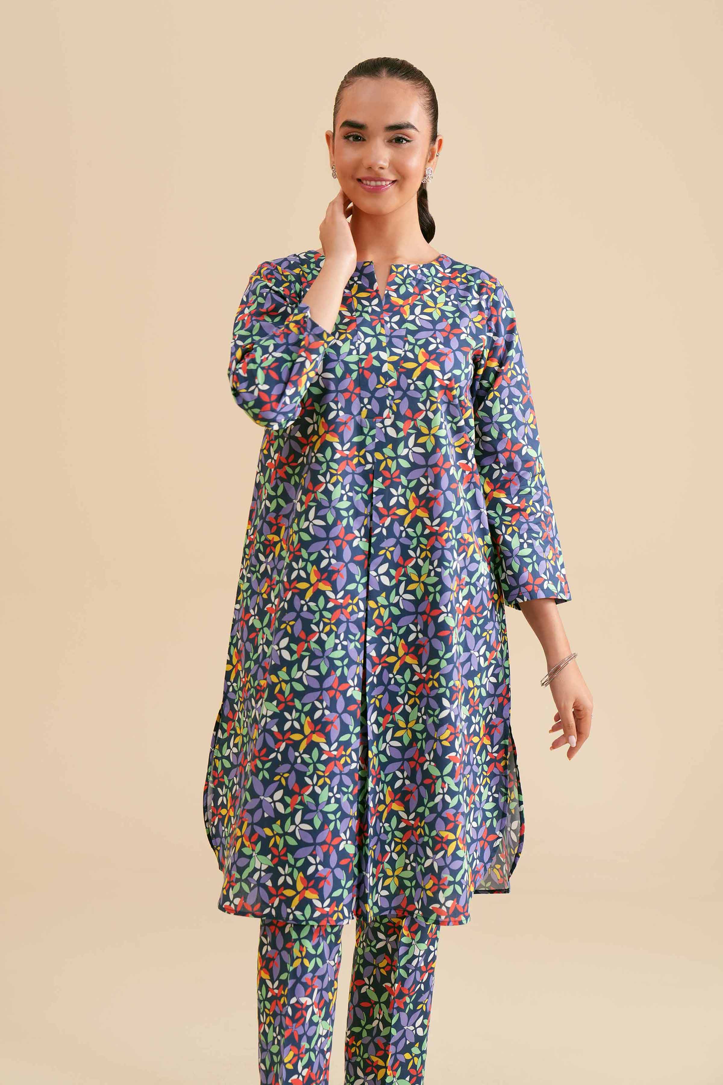 2 Piece - Printed Suit - PS24-311
