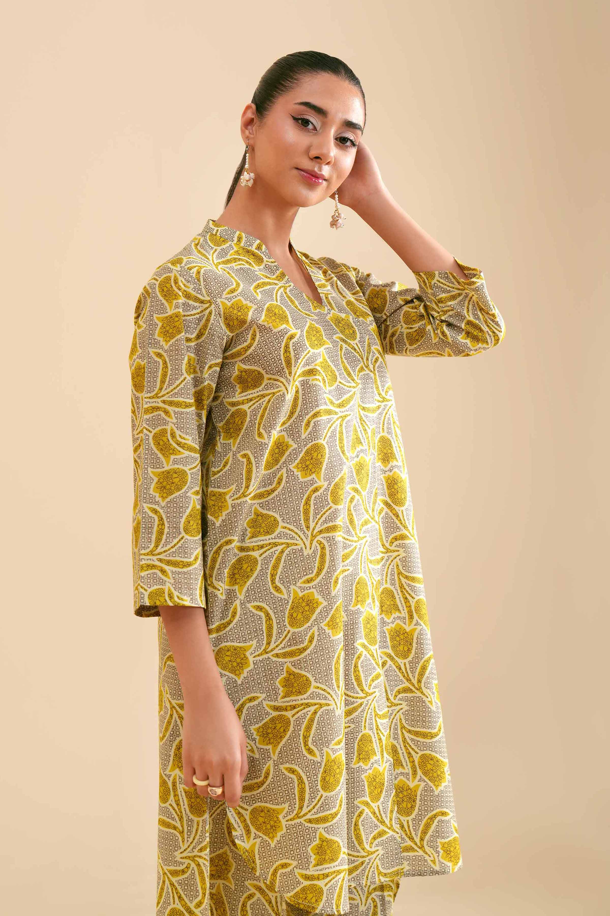 2 Piece - Printed Suit - PS24-312