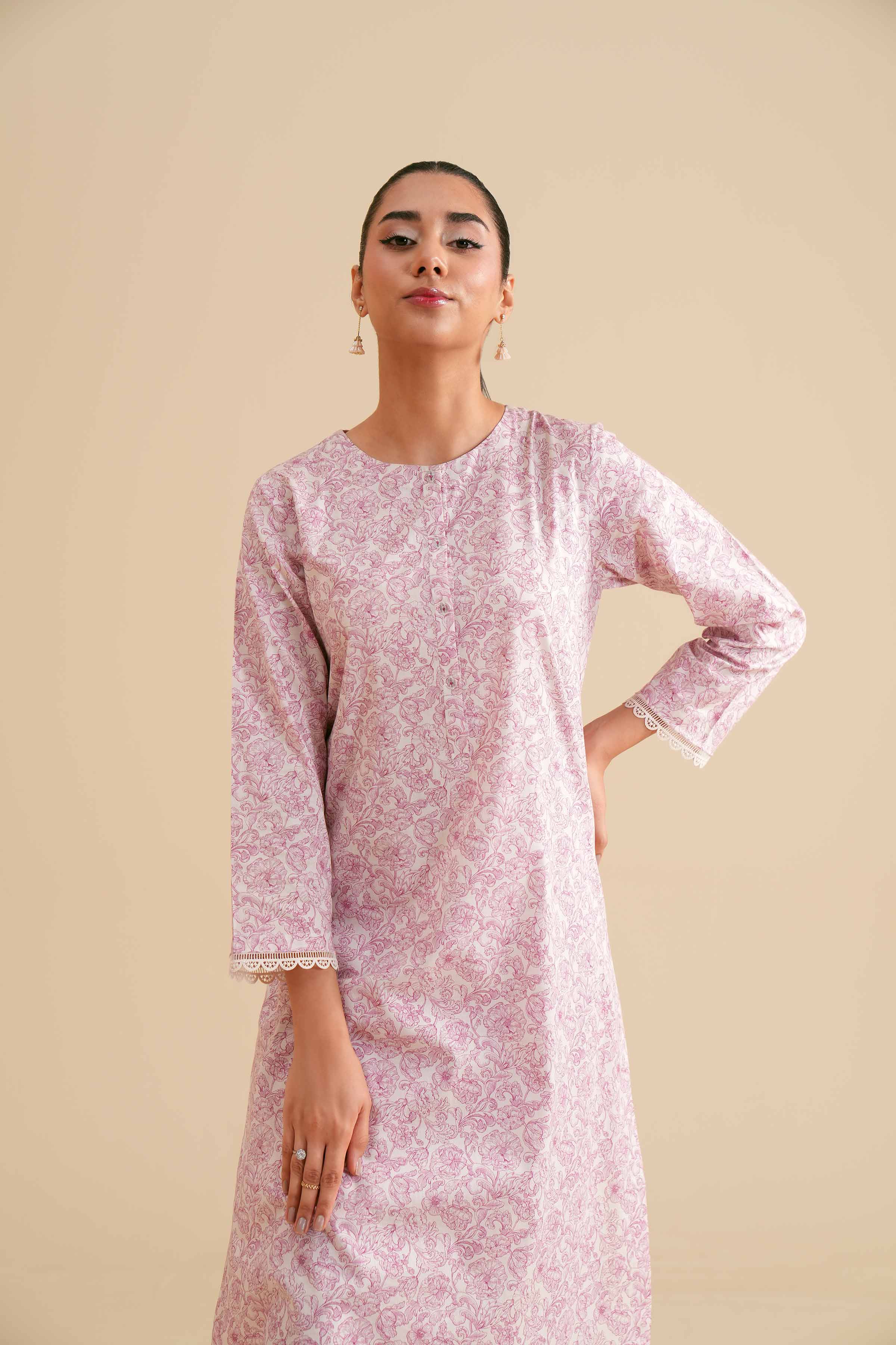 2-Piece - Printed Suit  - PS24-314