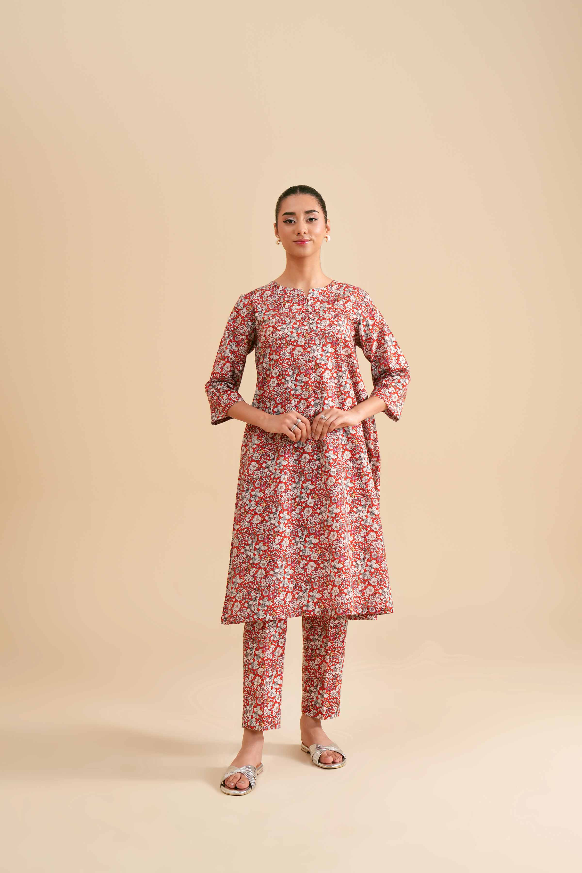 2 Piece - Printed Suit - PS24-315