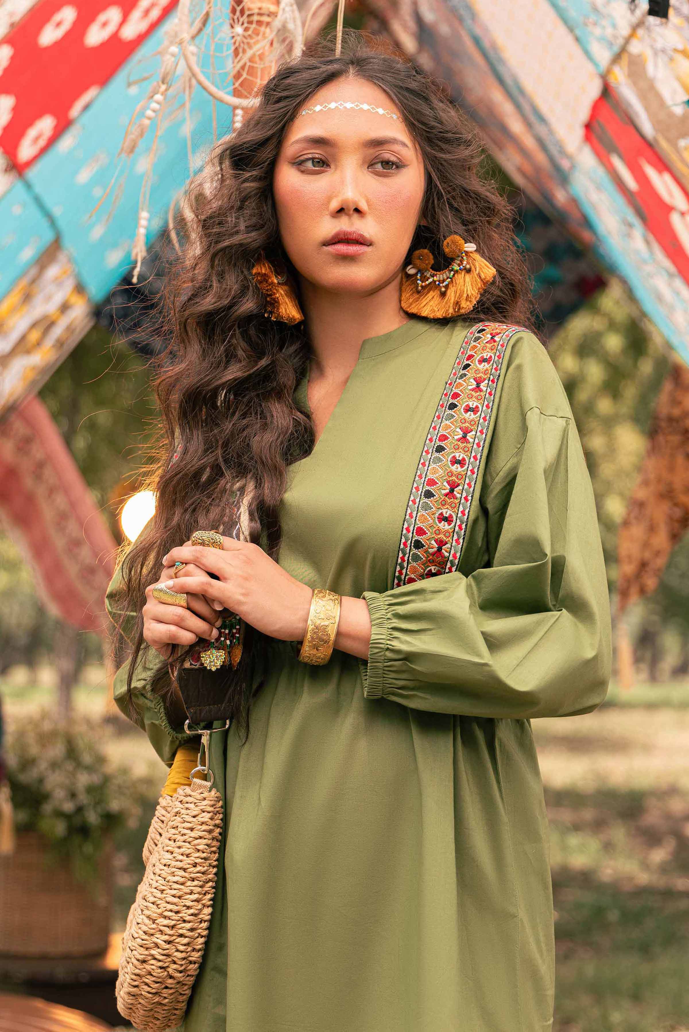 Embroidered Tunic - PS24-317