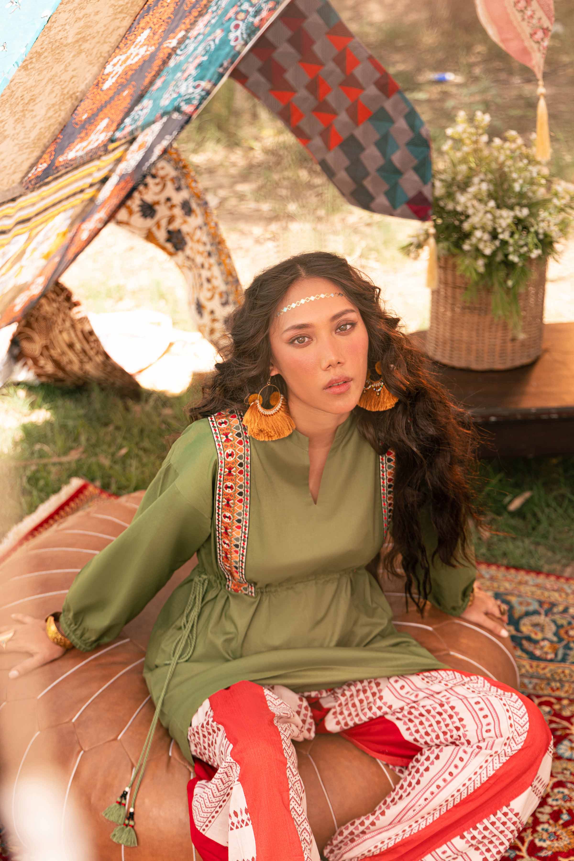 Embroidered Tunic - PS24-317