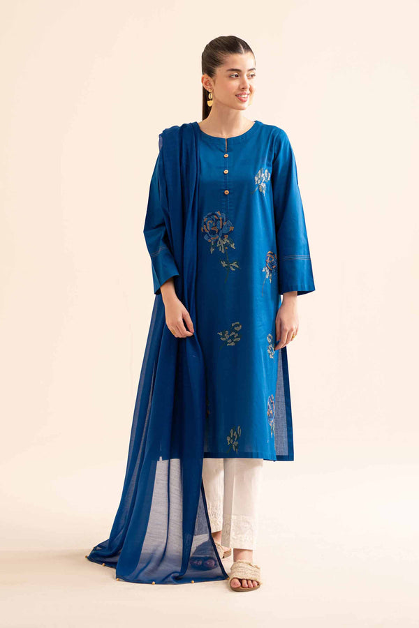 2 Piece - Embroidered Suit - PS24-323