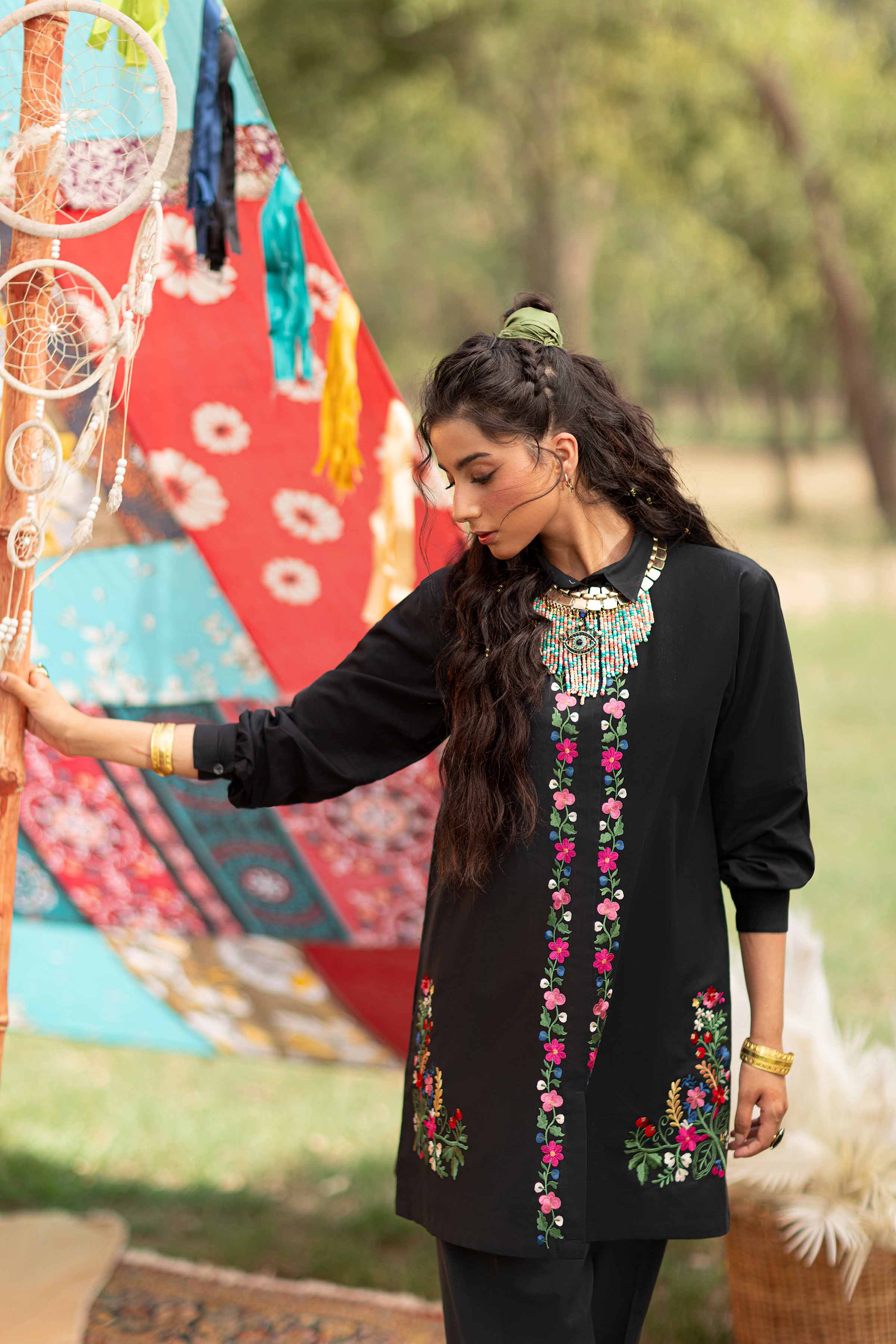 Embroidered Tunic - PS24-324