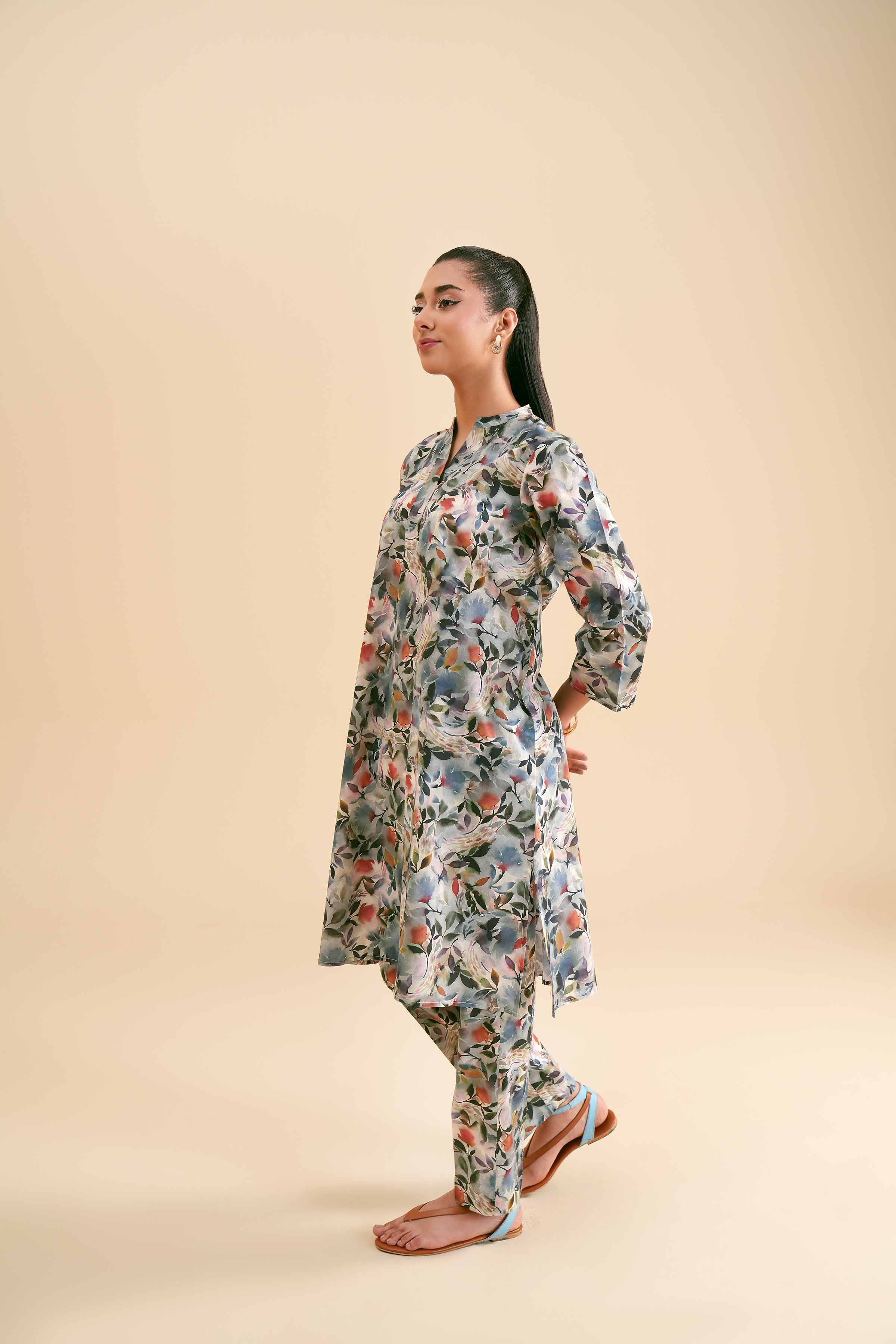 2 Piece - Printed Suit - PS24-327