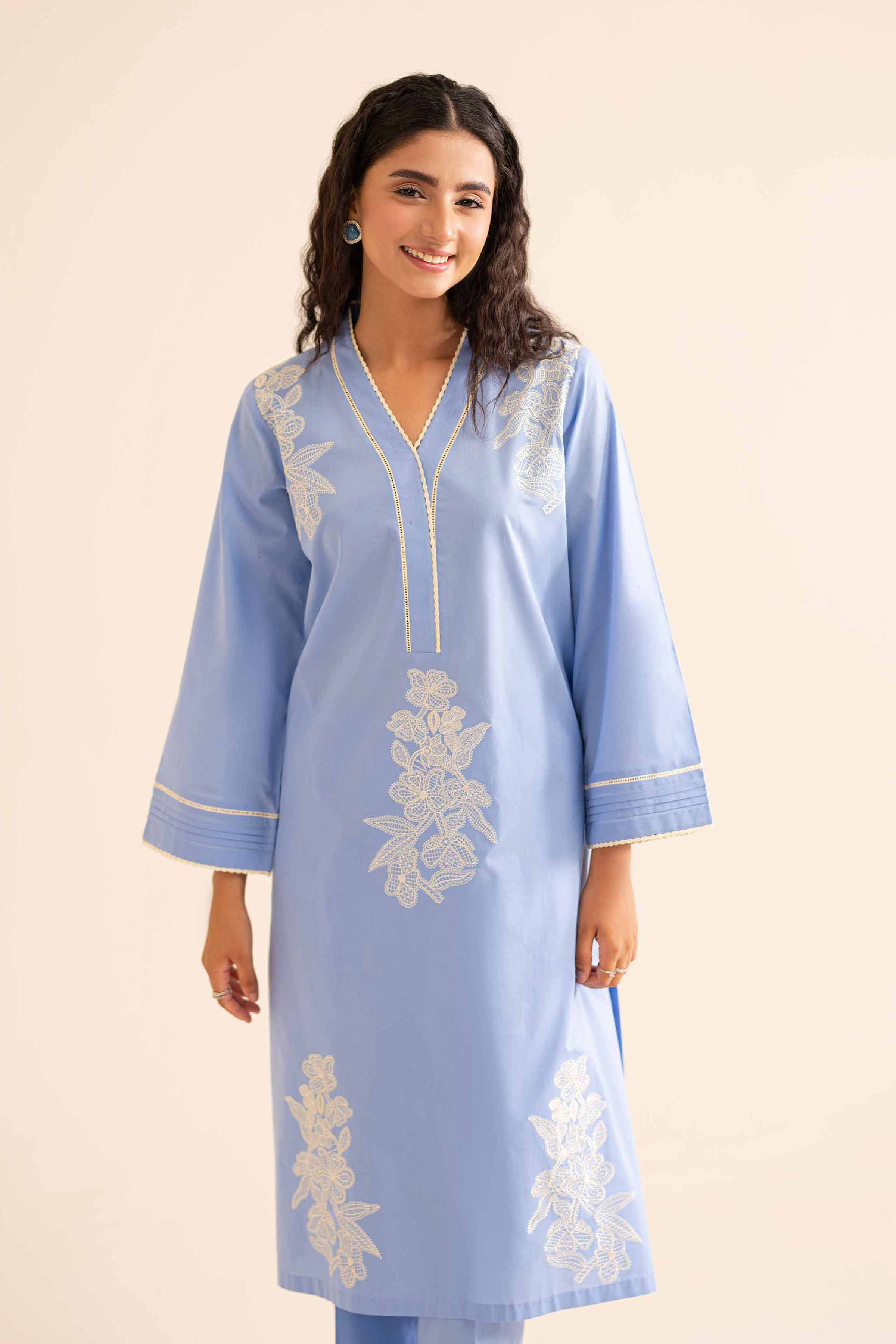 2 Piece - Embroidered Suit - PS24-341