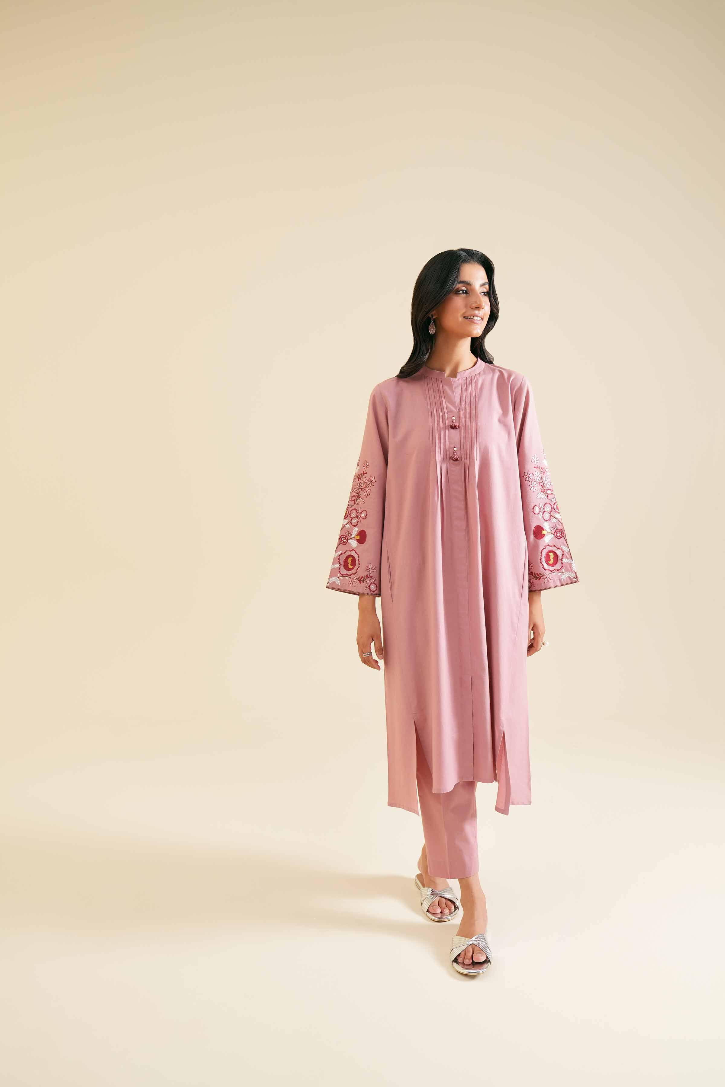 2 Piece - Embroidered Suit - PS24-342