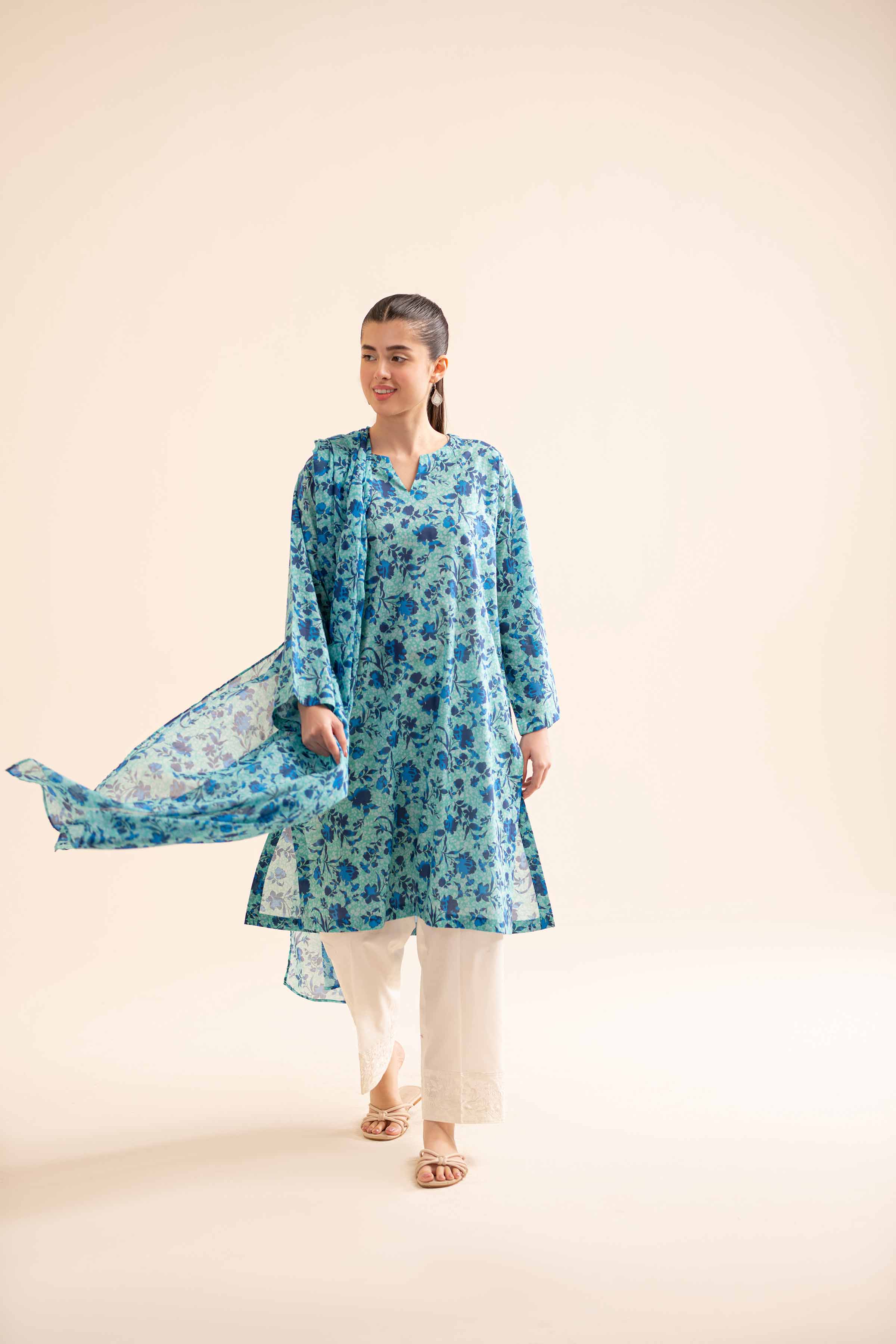2 Piece - Printed Suit - PS24-344