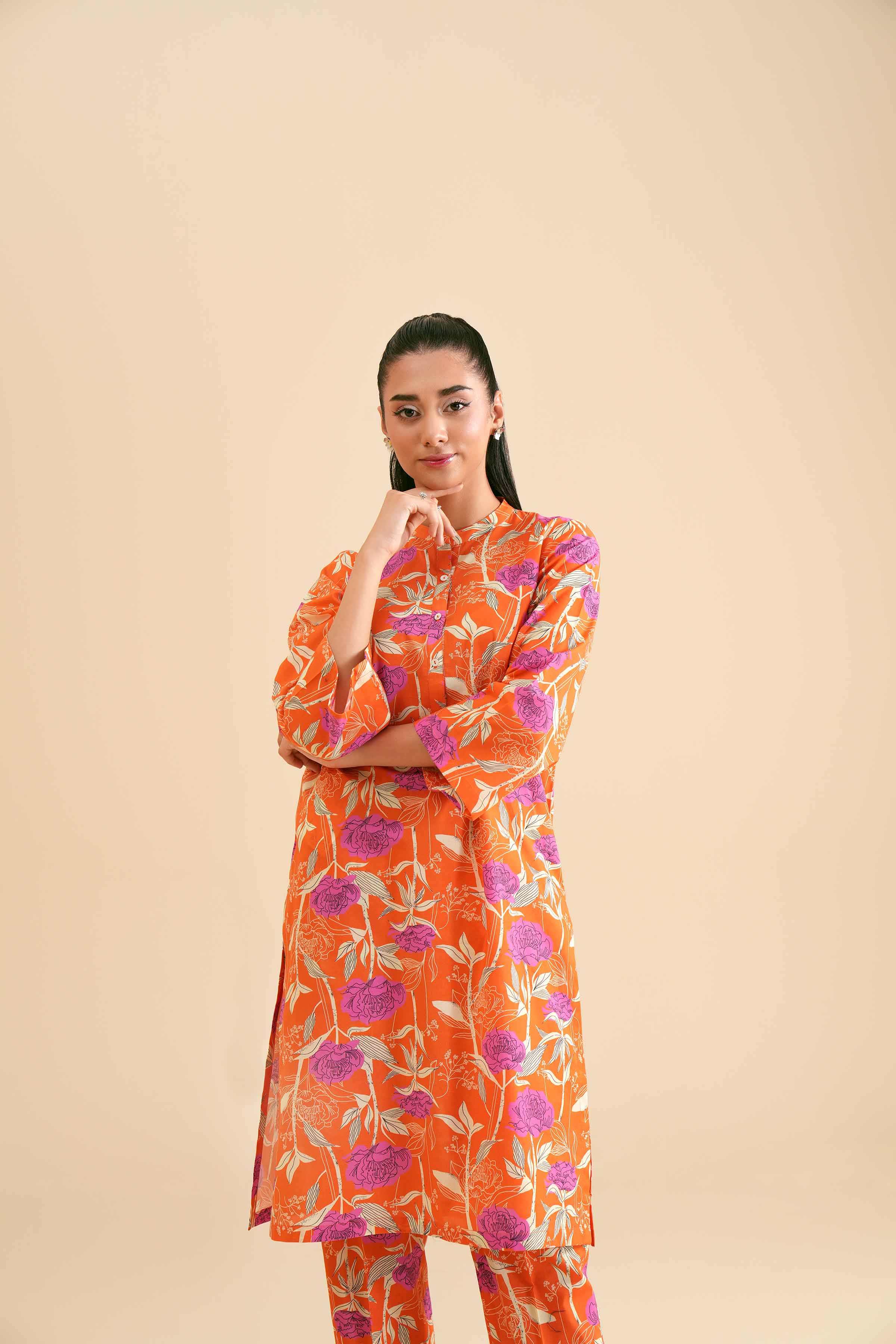 2 Piece - Printed Suit - PS24-345