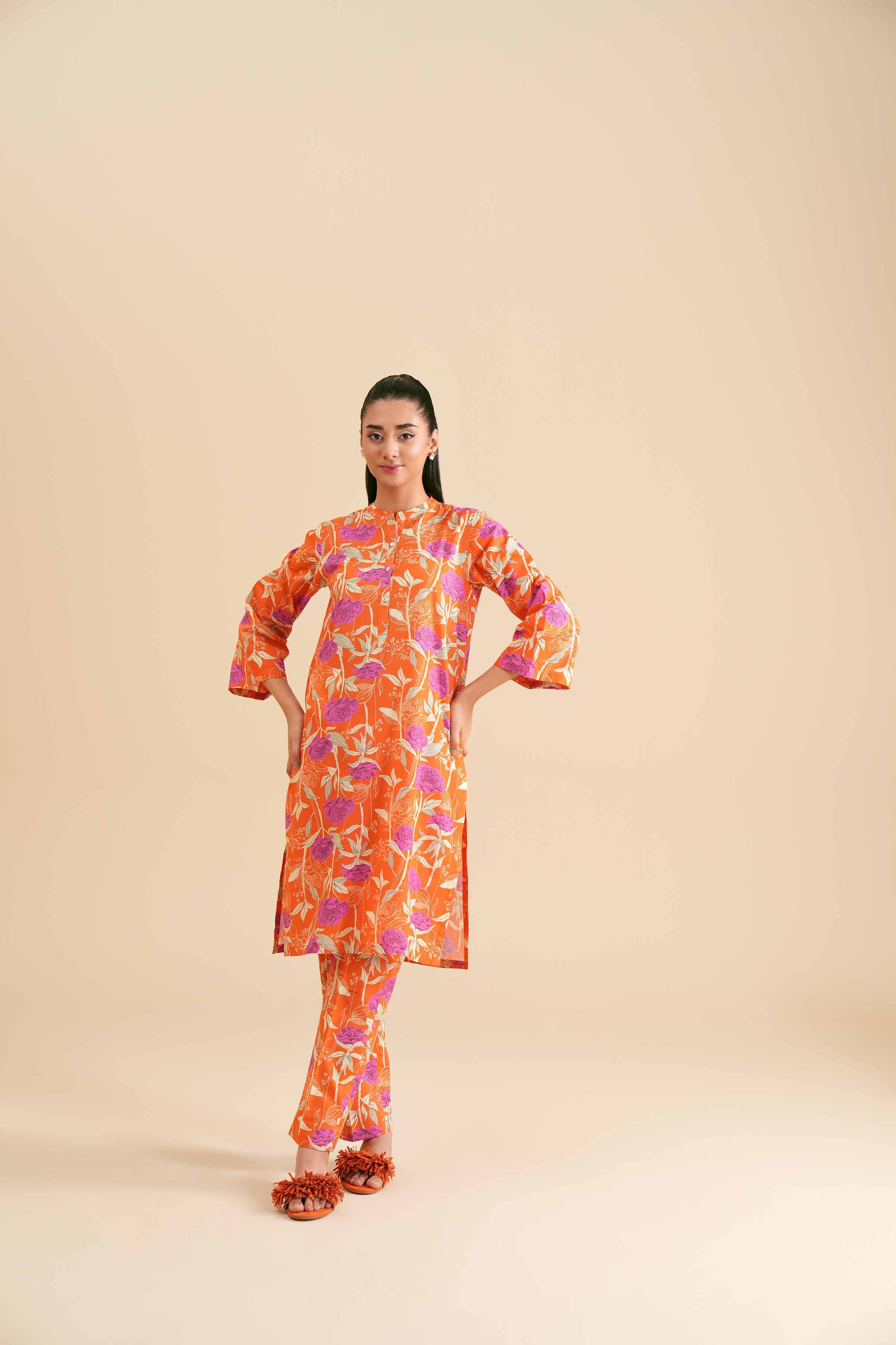 2 Piece - Printed Suit - PS24-345