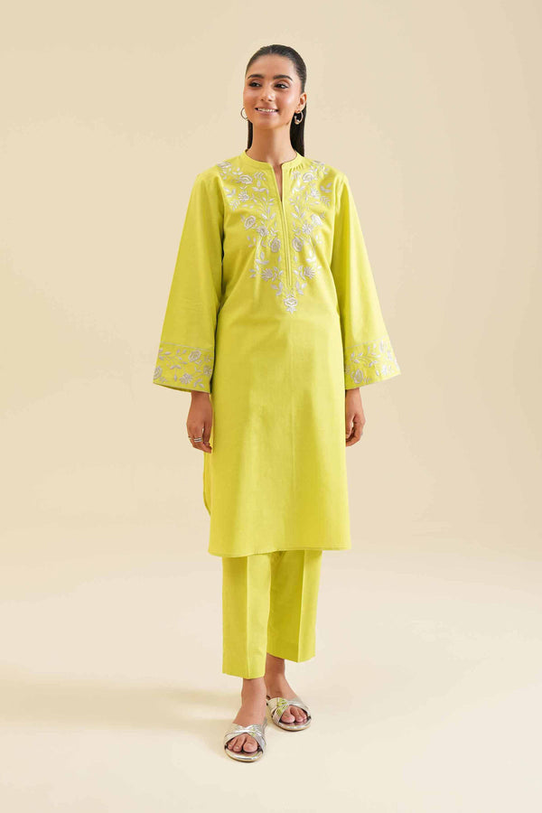 2 Piece - Embroidered Suit - PS24-91