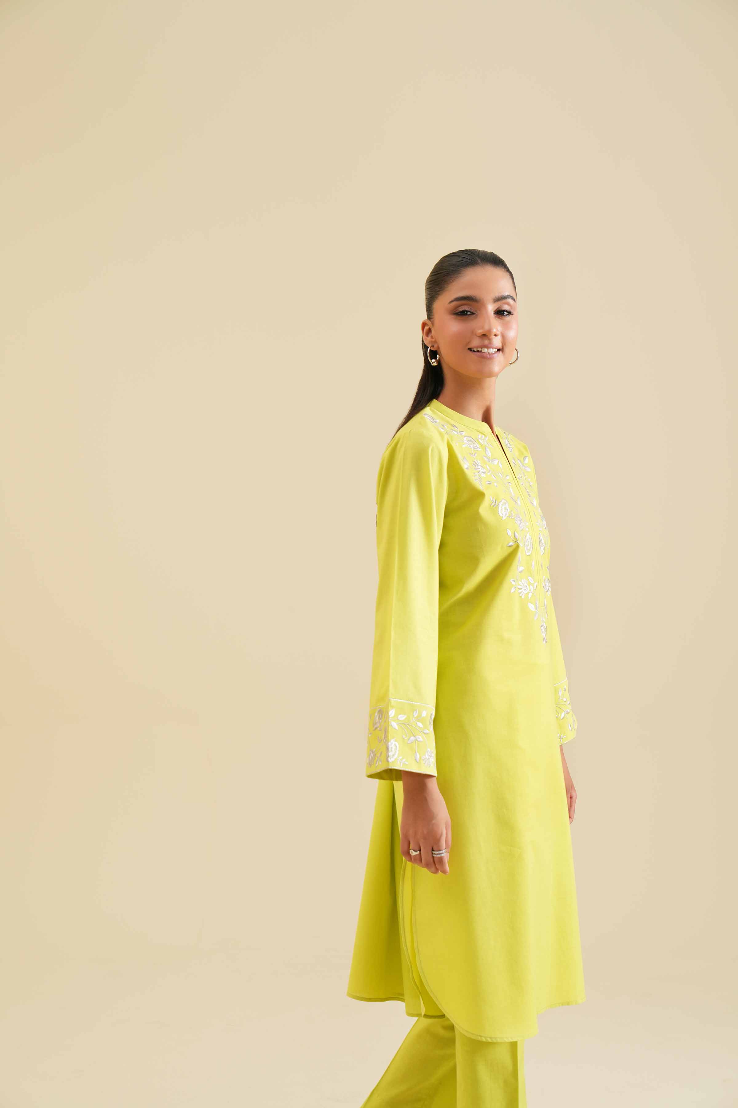 2 Piece - Embroidered Suit - PS24-91