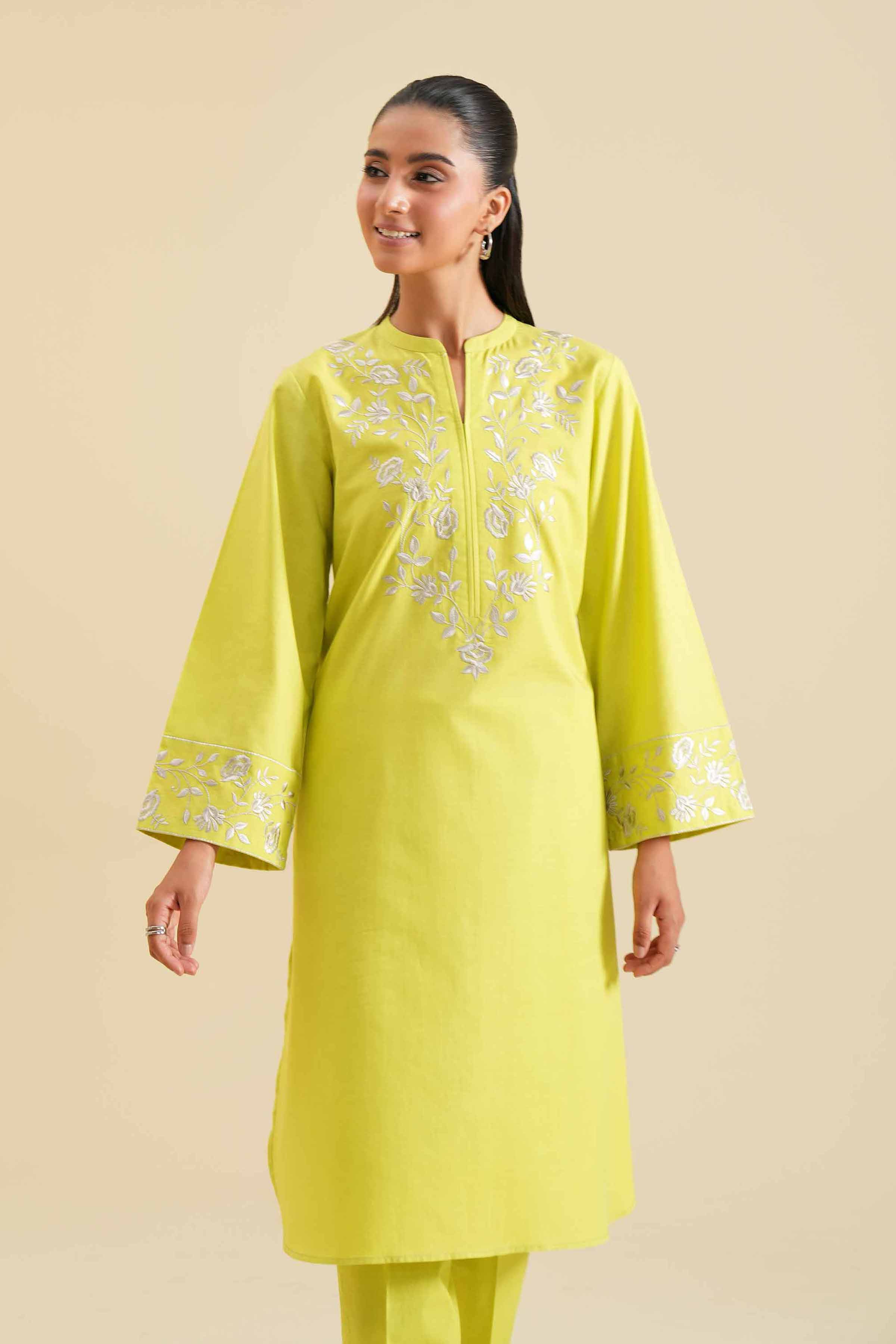 2 Piece - Embroidered Suit - PS24-91