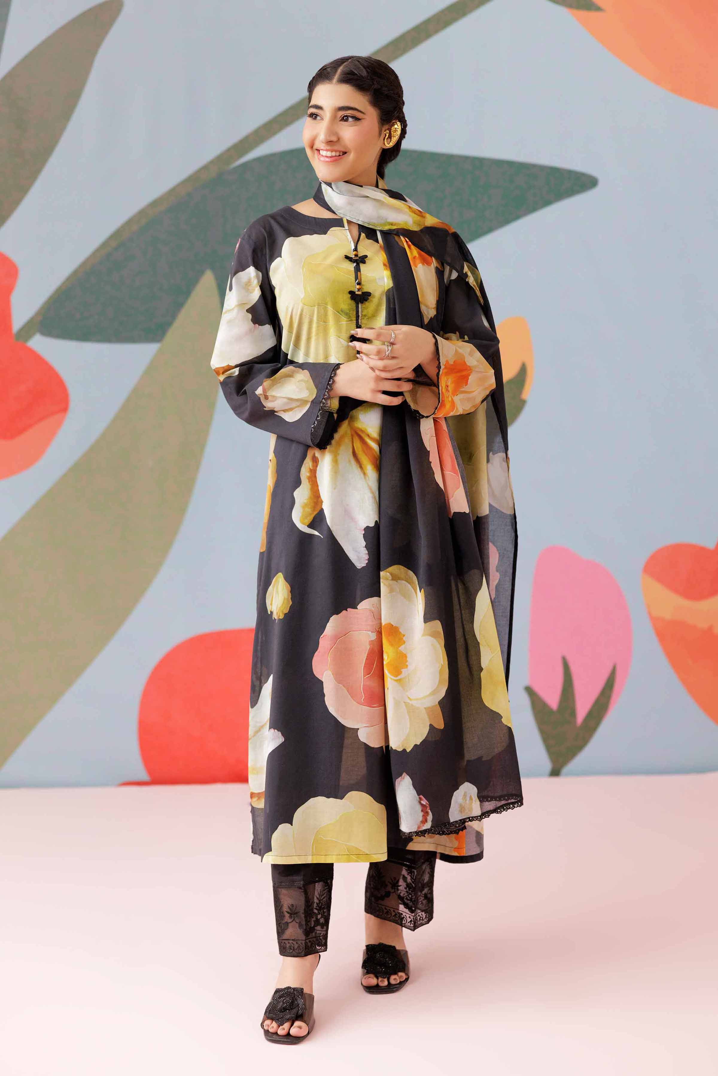 2 Piece - Printed Suit - PS25-112 - for Women - Pret Collection | Nishat | Shop Online