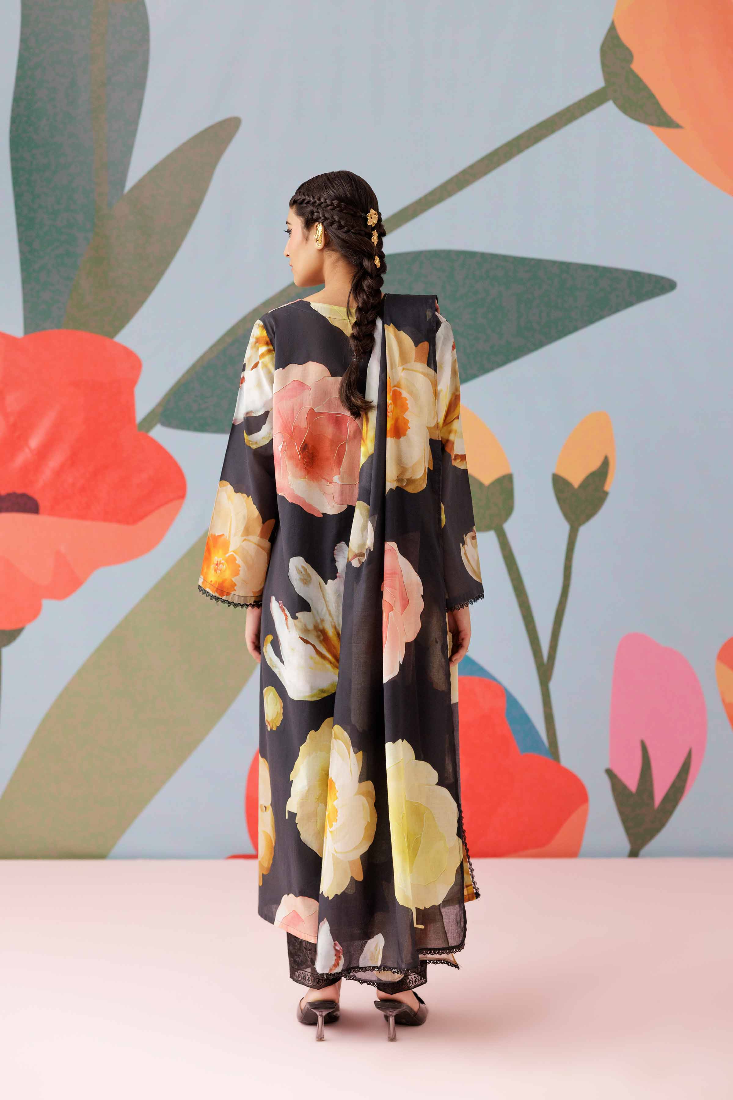 2 Piece - Printed Suit - PS25-112 - for Women - Pret Collection | Nishat | Shop Online