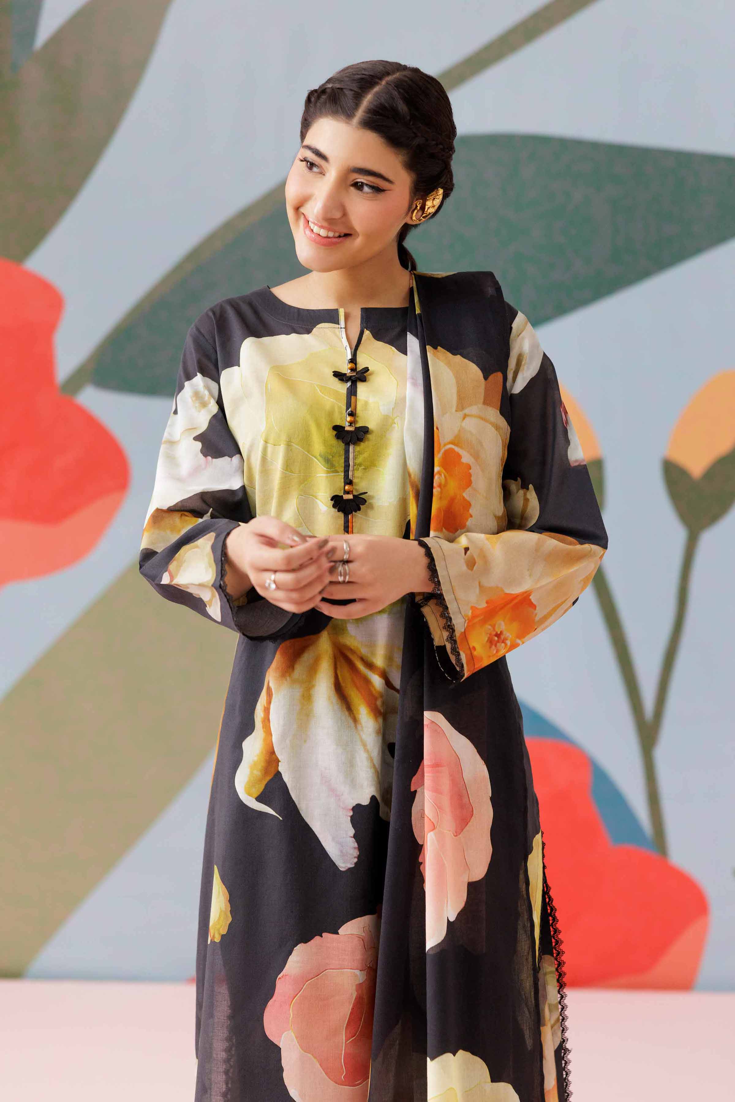 2 Piece - Printed Suit - PS25-112 - for Women - Pret Collection | Nishat | Shop Online