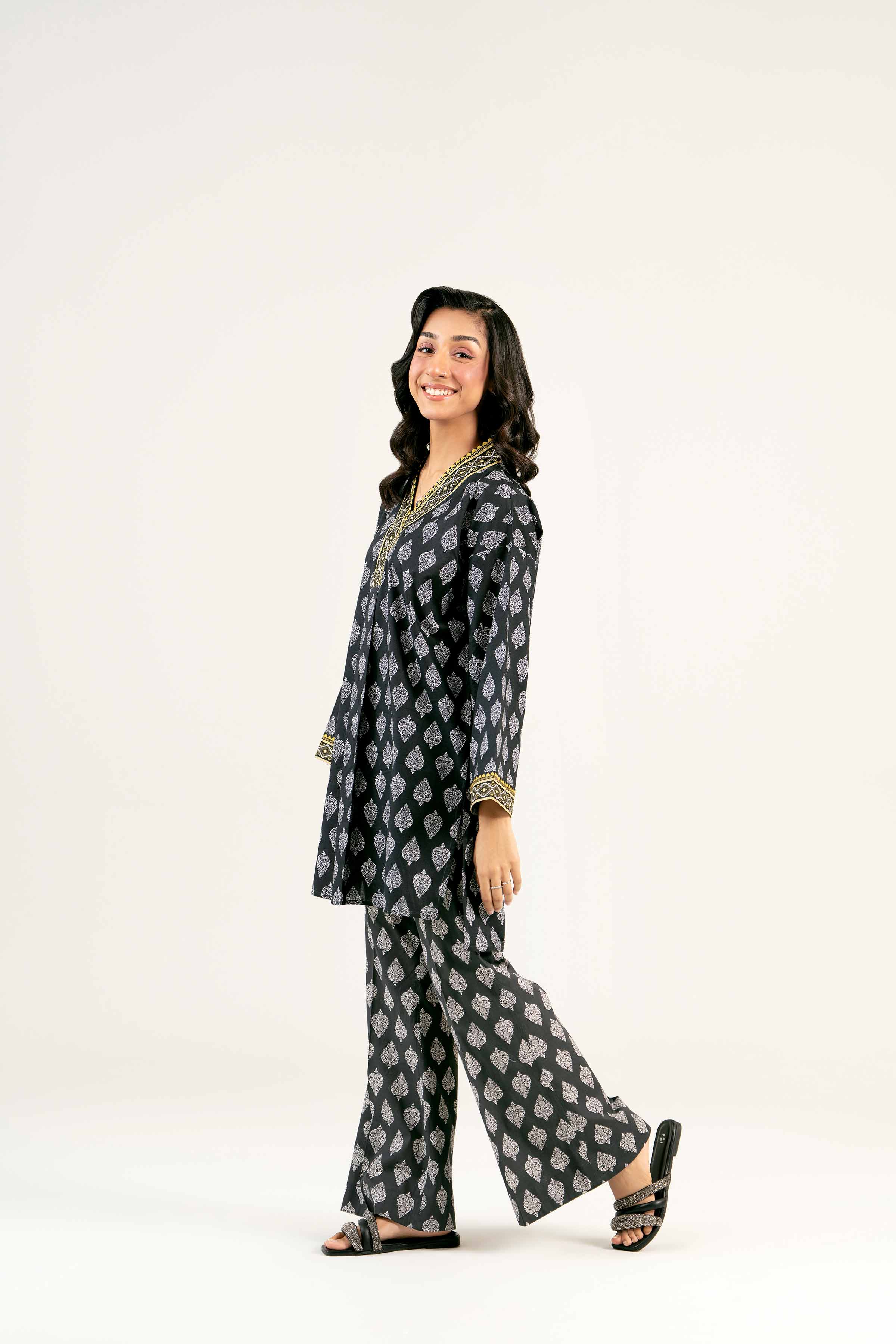 2 Piece - Printed Suit - PS25-12