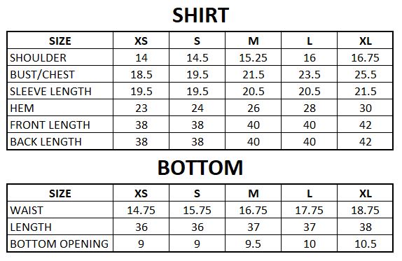 Size Guide