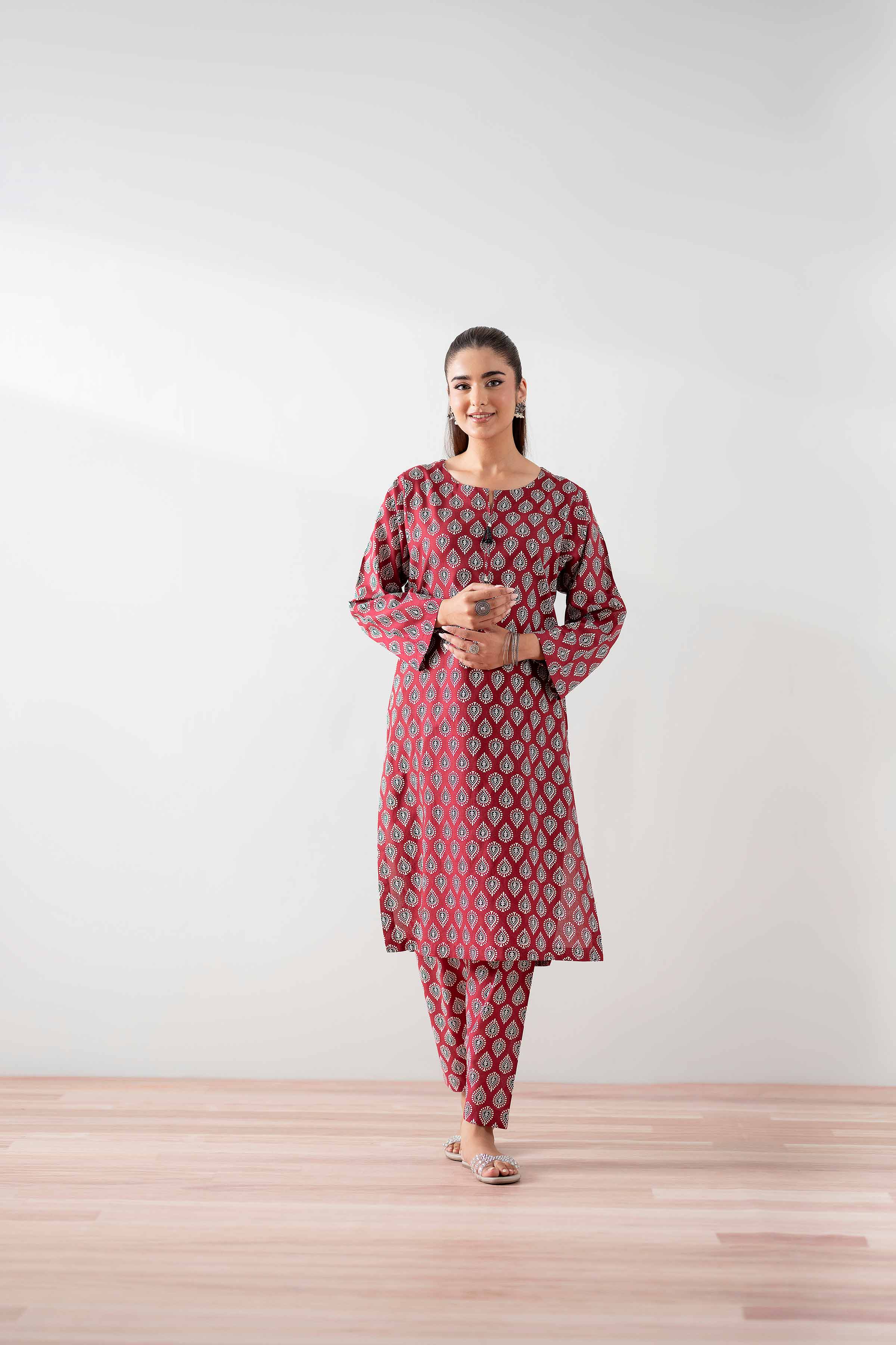 2 Piece - Printed Suit - PS25-123