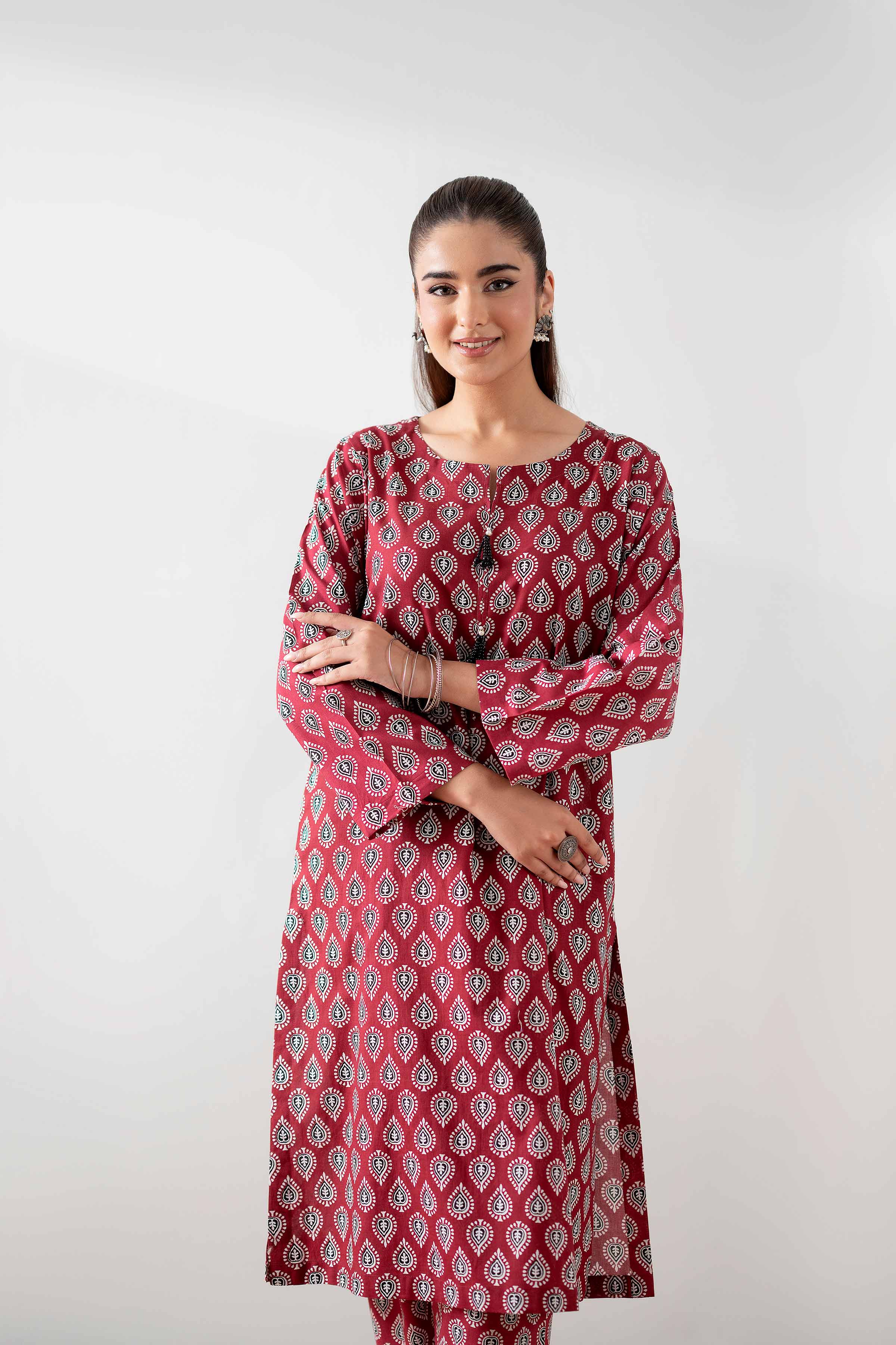 2 Piece - Printed Suit - PS25-123