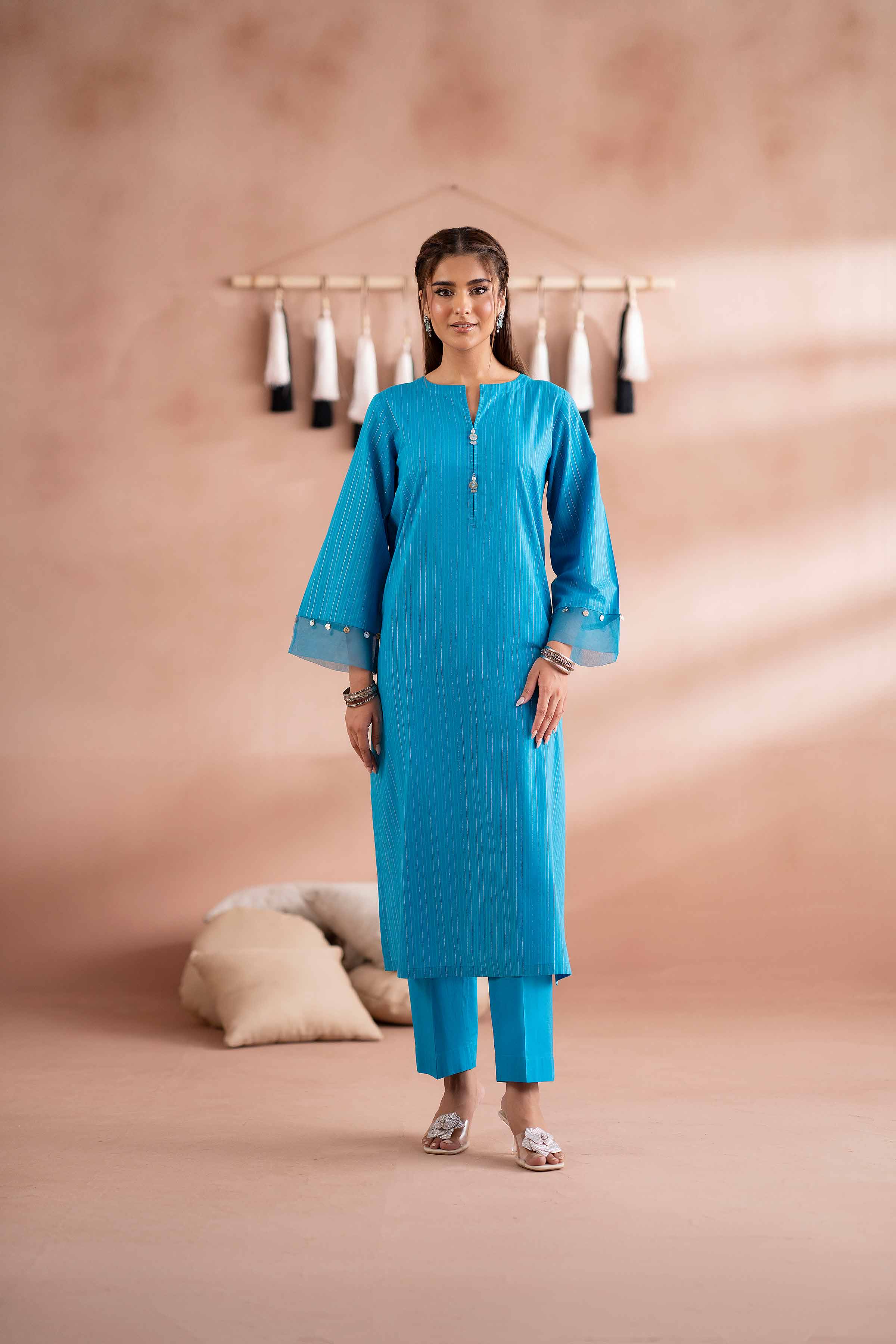 2 Piece - Basic Suit - PS25-129 - for Women - Pret Collection | Nishat | Shop Online