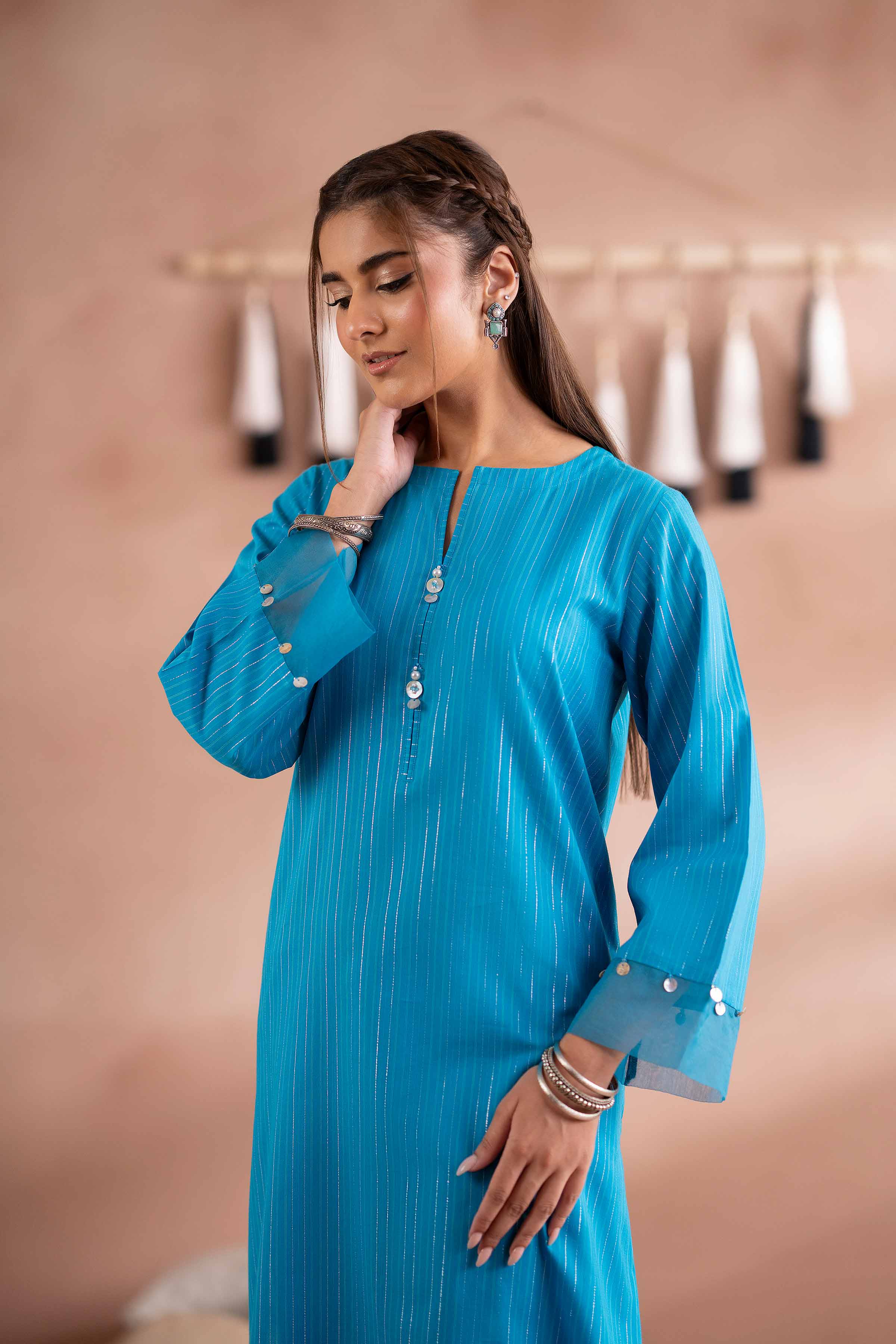 2 Piece - Basic Suit - PS25-129 - for Women - Pret Collection | Nishat | Shop Online