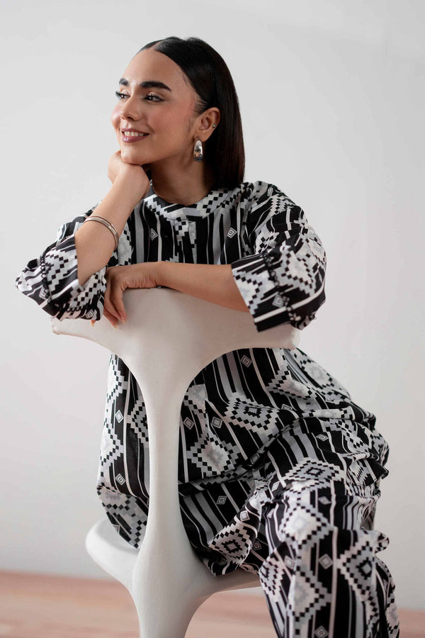 2 Piece - Printed Suit - PS25-130