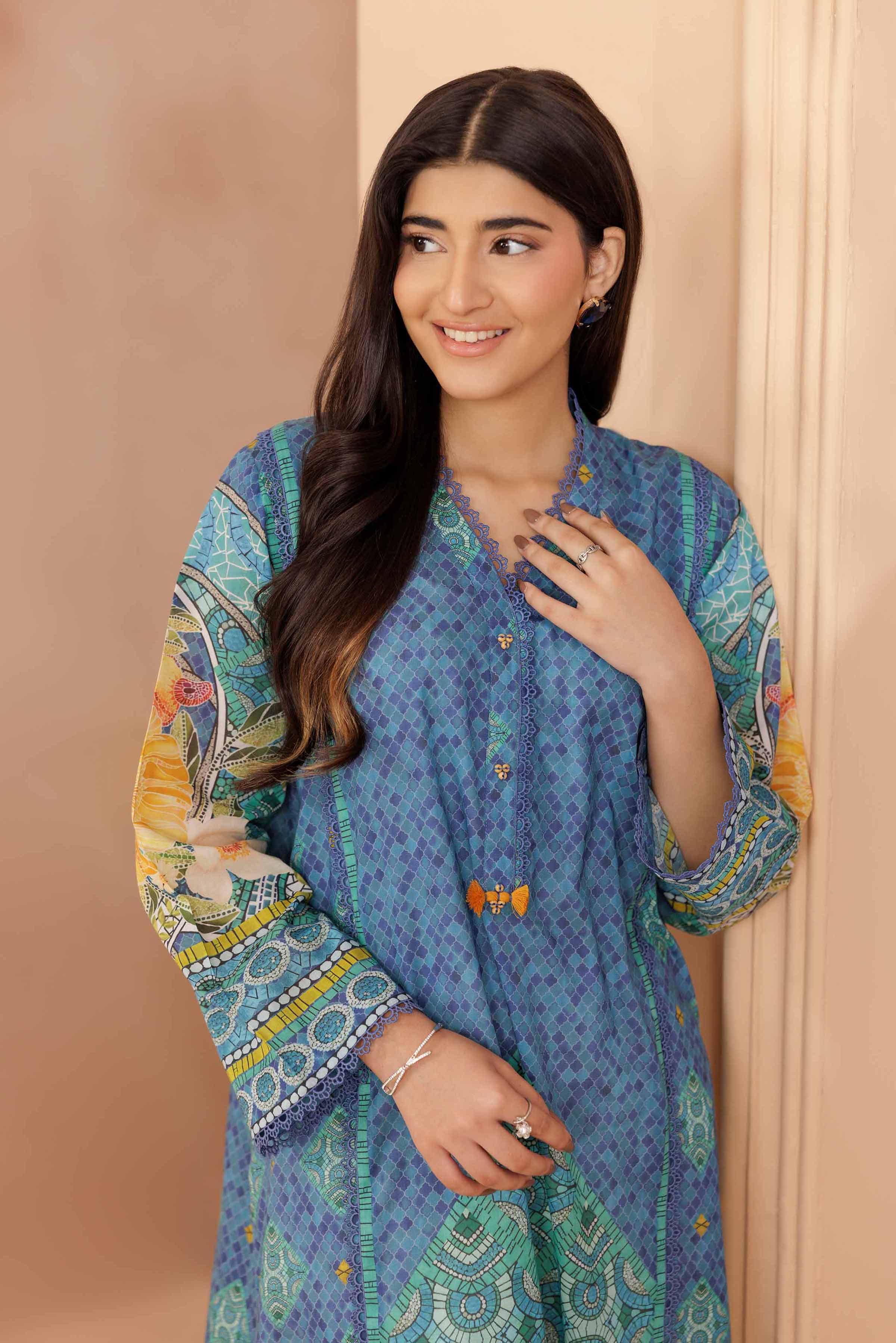 1 Piece - Printed Shirt - PS25-136 - for Women - Pret Collection | Nishat | Shop Online