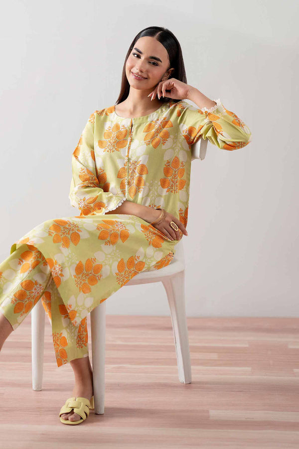 2 Piece - Printed Suit - PS25-139