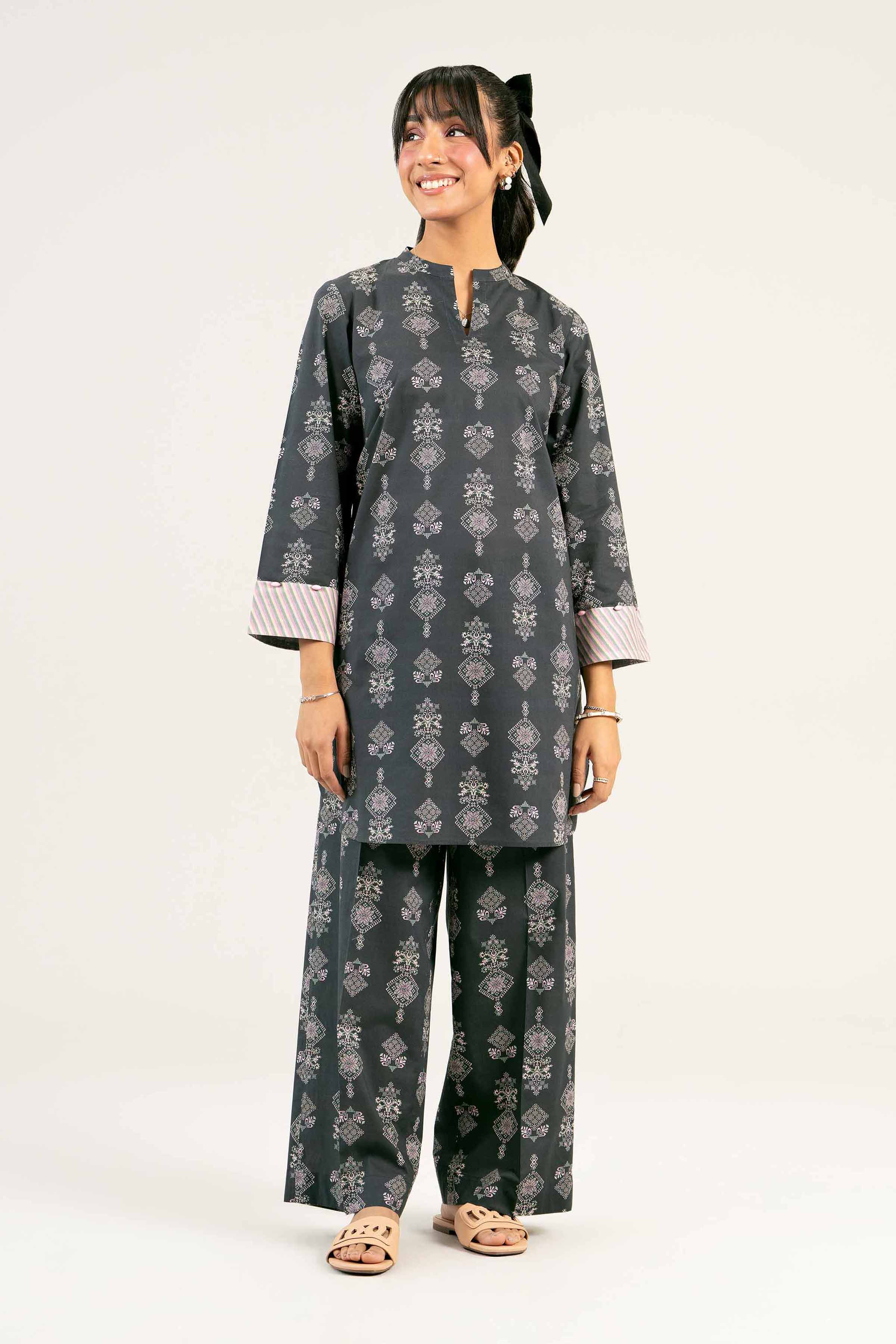 2 Piece - Printed Suit - PS25-14
