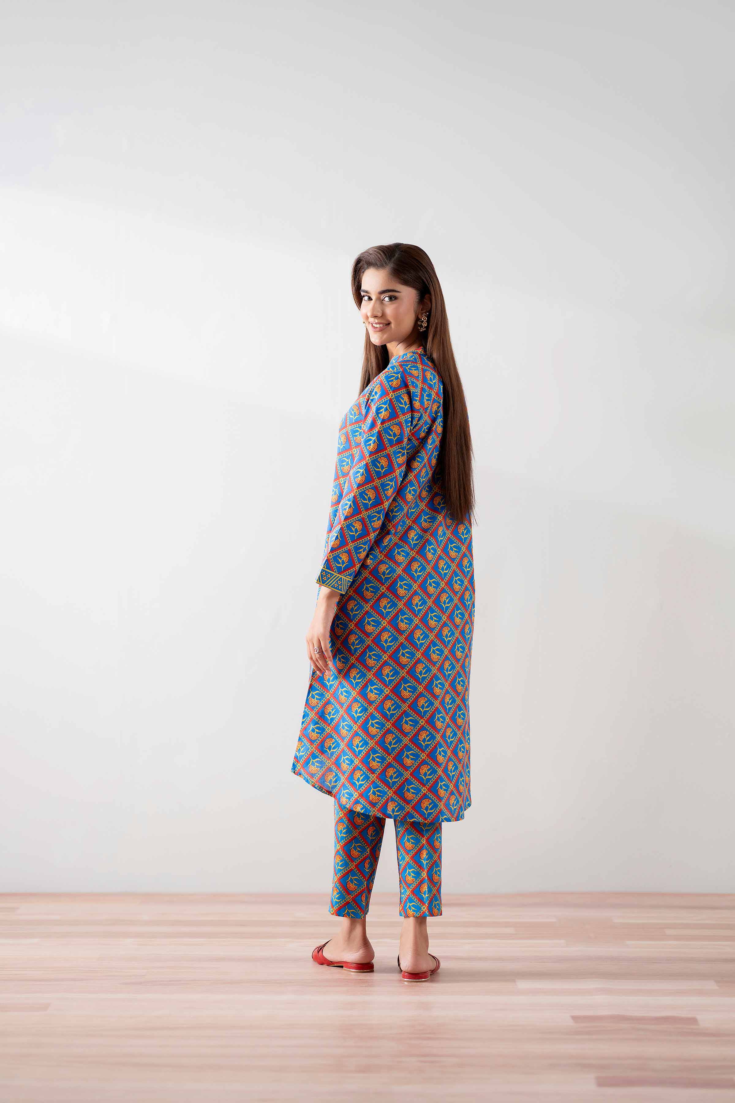 2 Piece - Printed Suit - PS25-141 - for Women - Pret Collection | Nishat | Shop Online