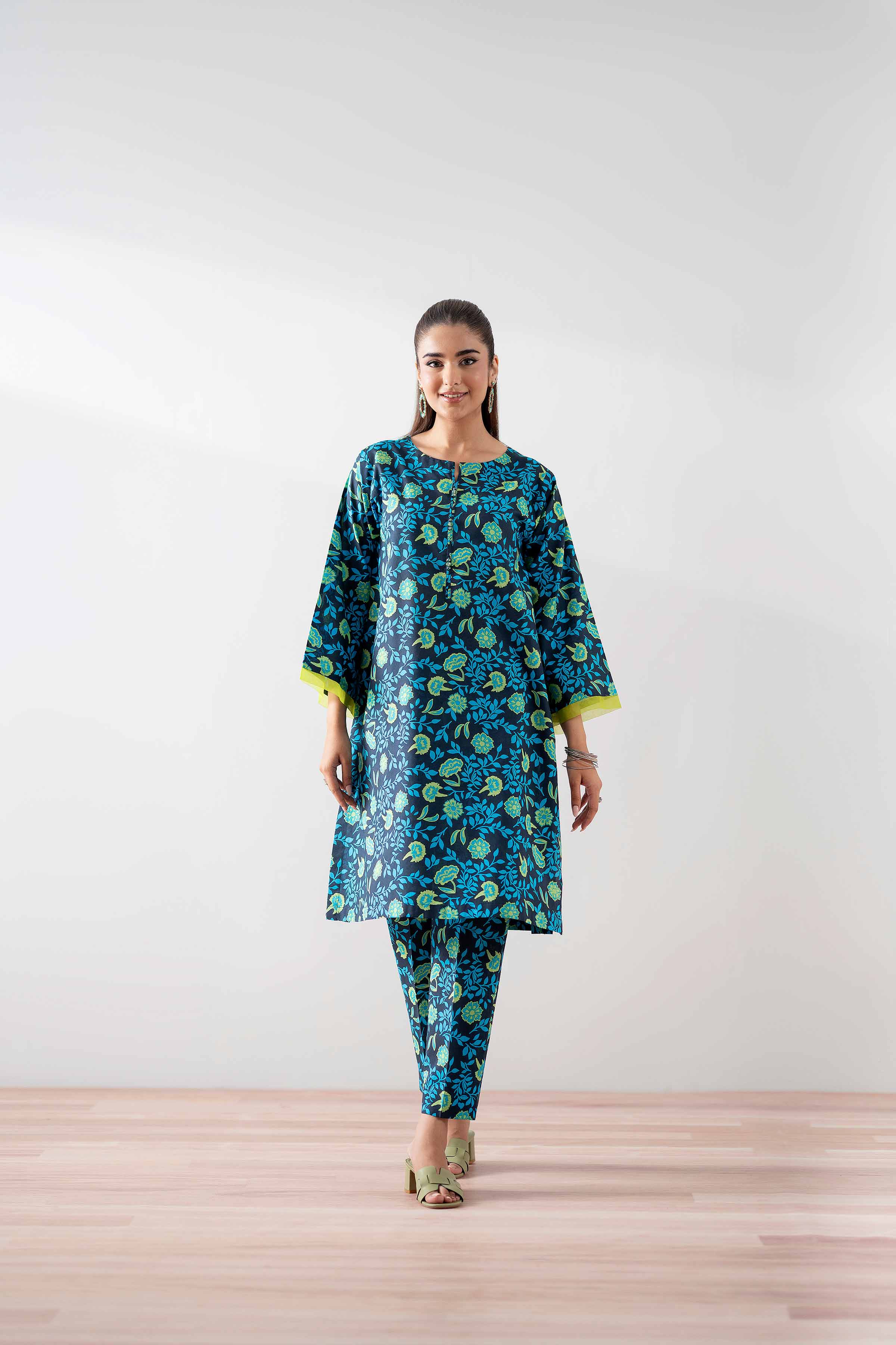 2 Piece - Printed Suit - PS25-142