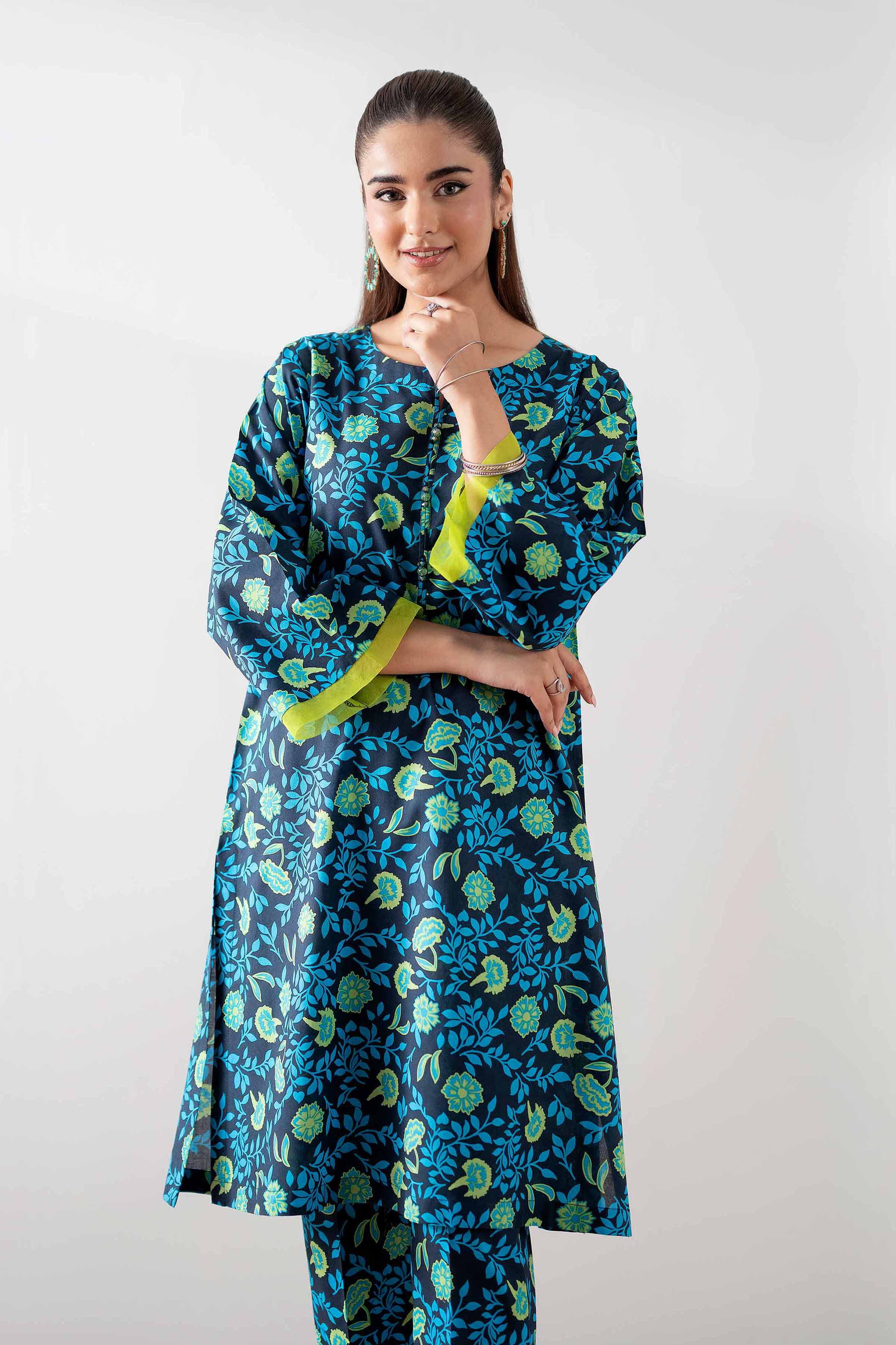 2 Piece - Printed Suit - PS25-142