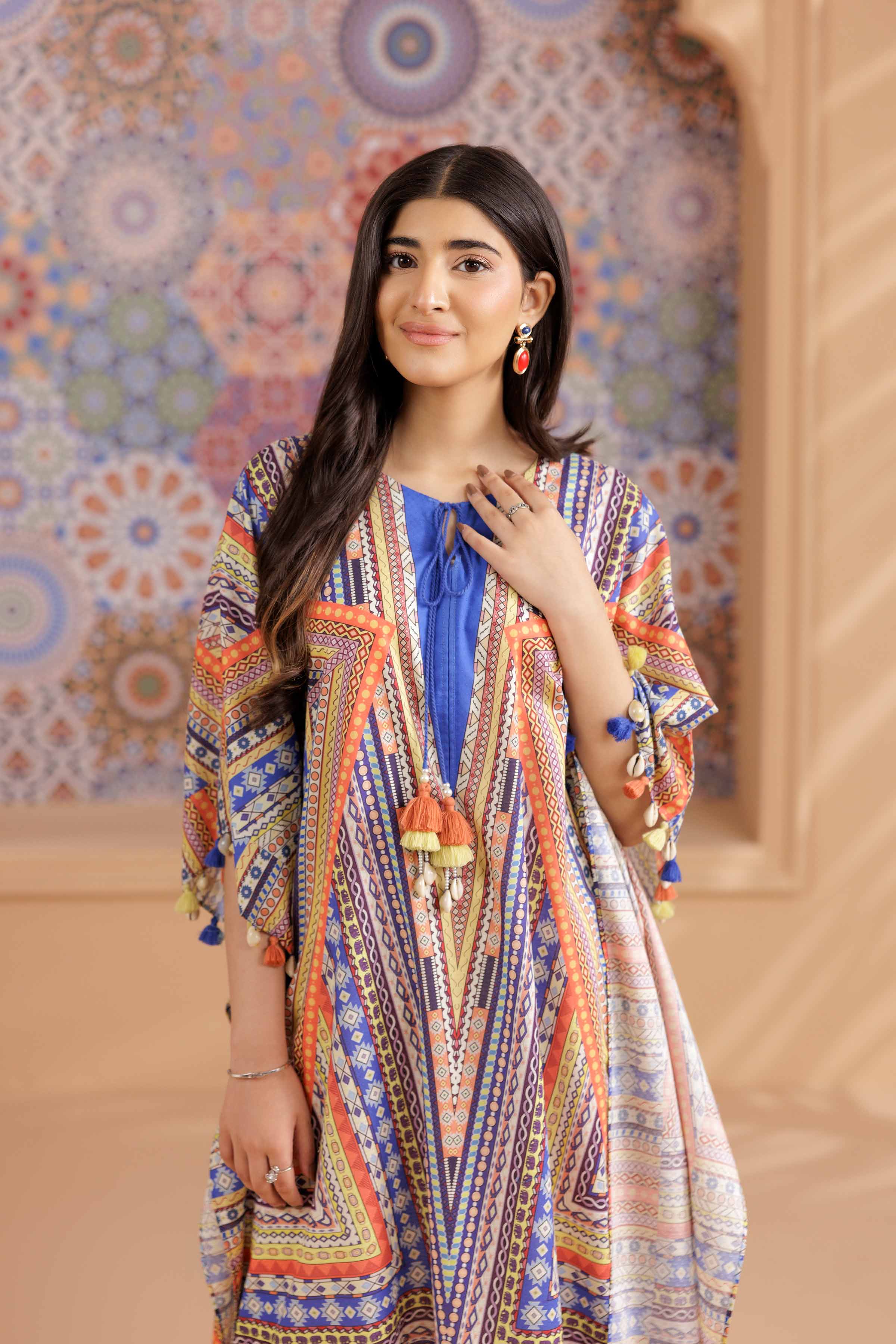 Printed Kaftan - PS25-152