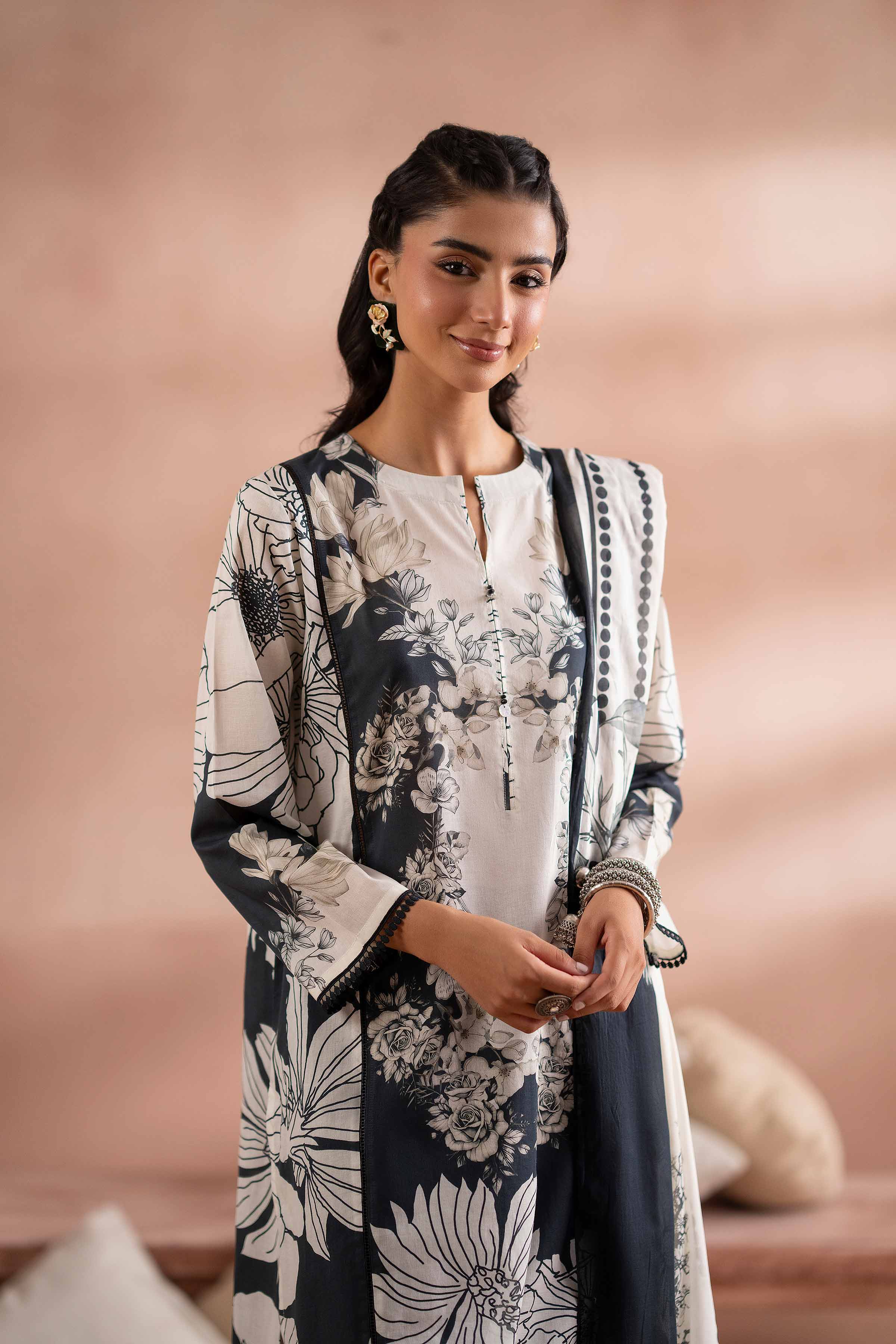 2 Piece - Printed Suit - PS25-156