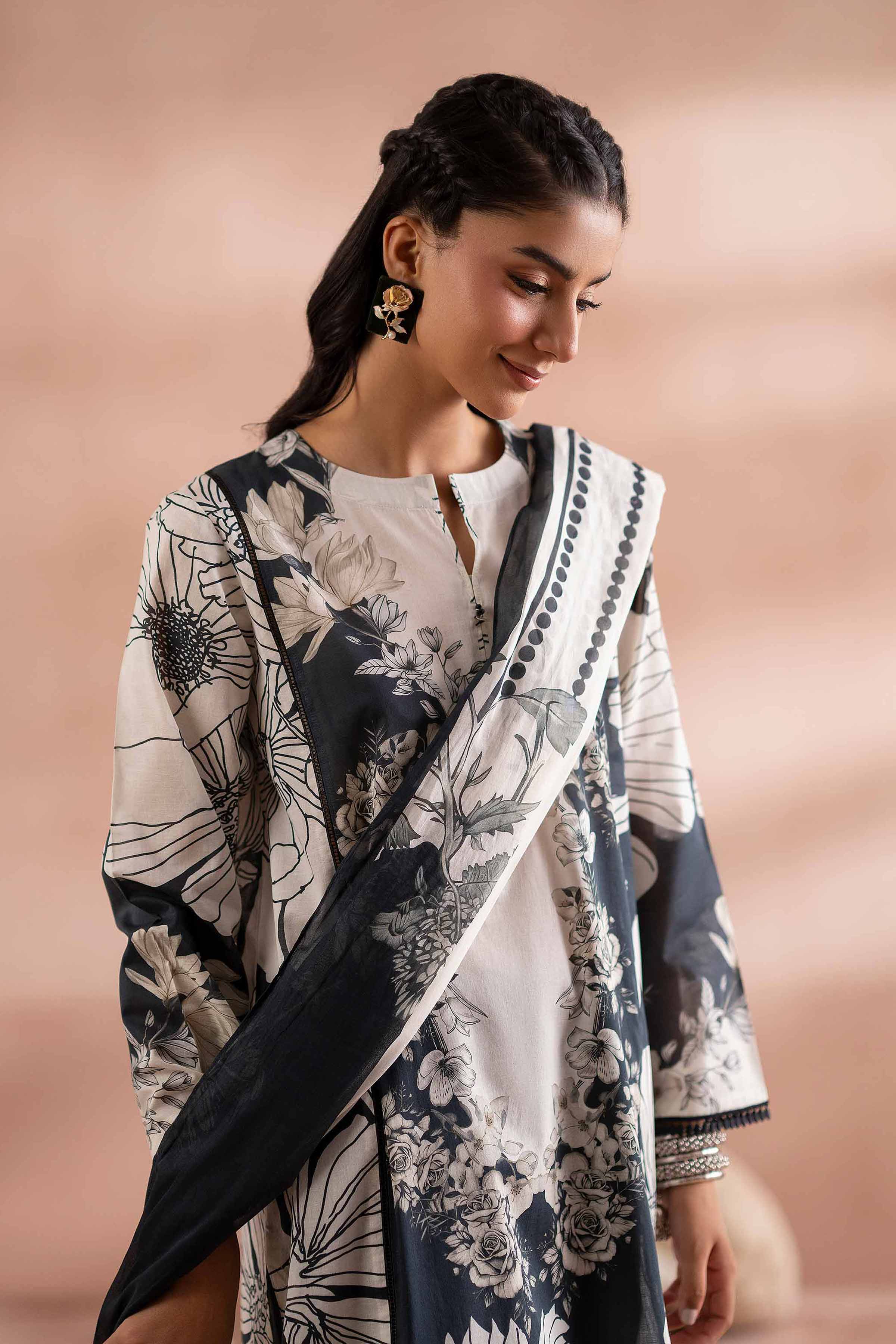 2 Piece - Printed Suit - PS25-156