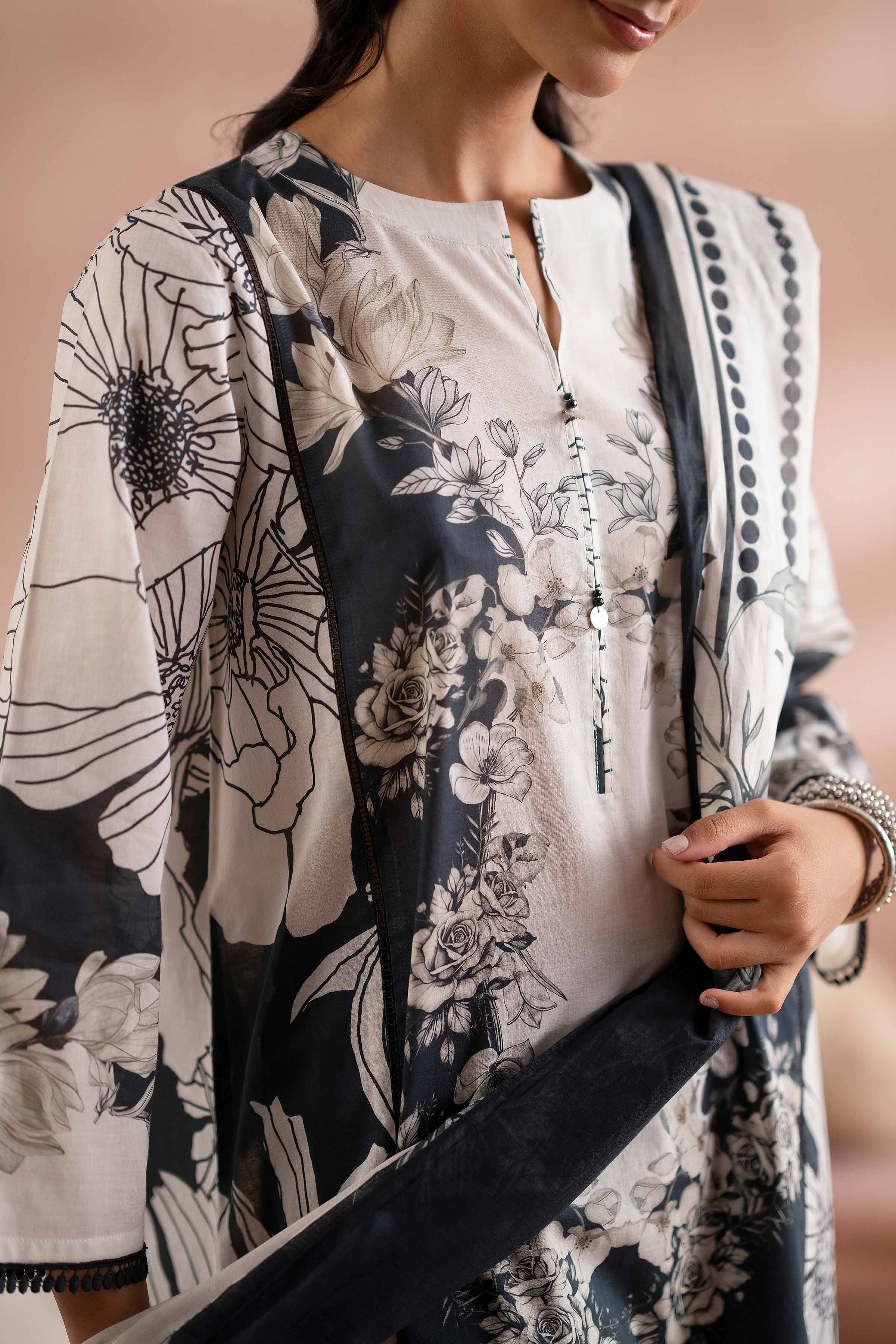 2 Piece - Printed Suit - PS25-156