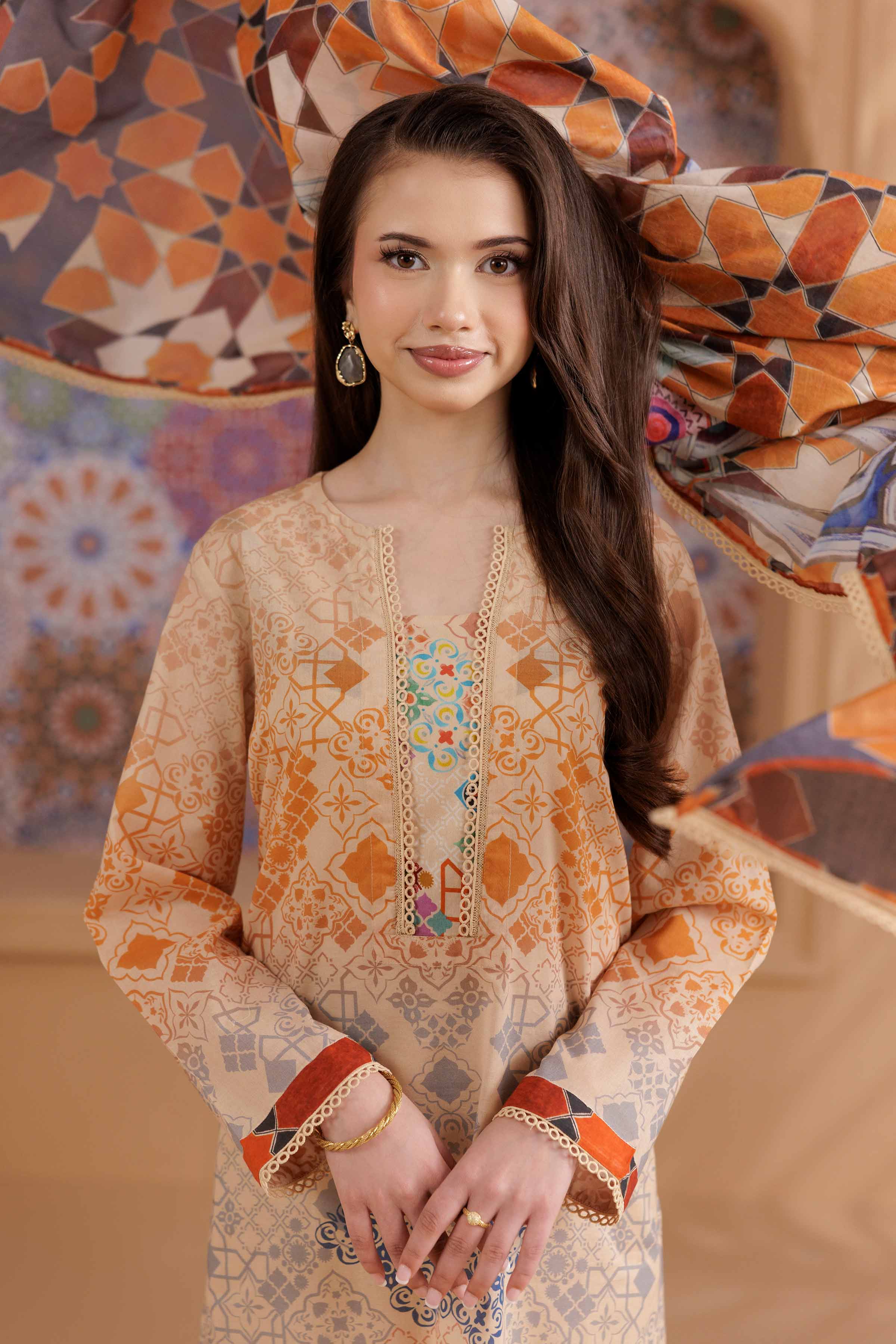 2 Piece - Printed Suit - PS25-157 - for Women - Pret Collection | Nishat | Shop Online