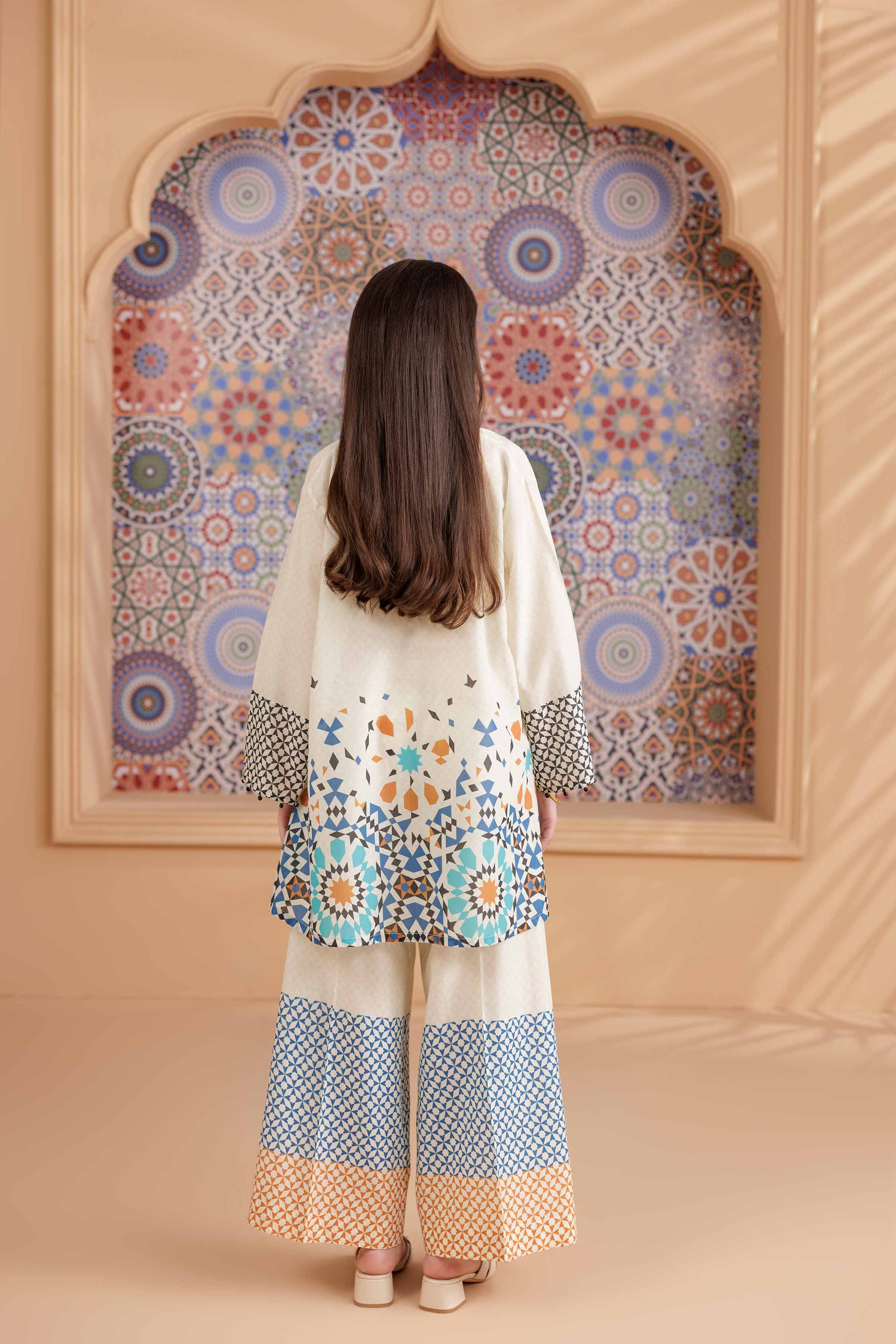 2 Piece - Printed Suit - PS25-158