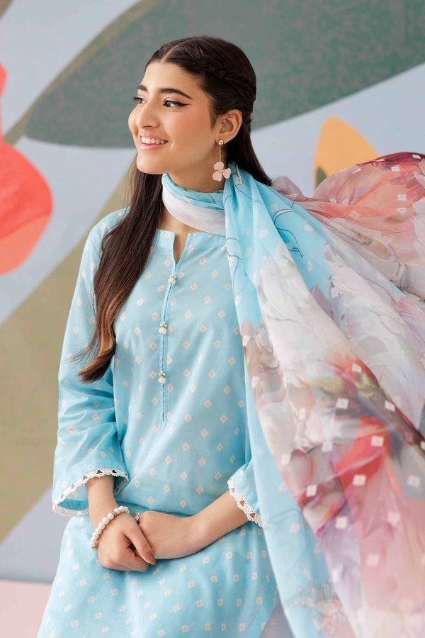 3 Piece - Printed Suit - PS25-160