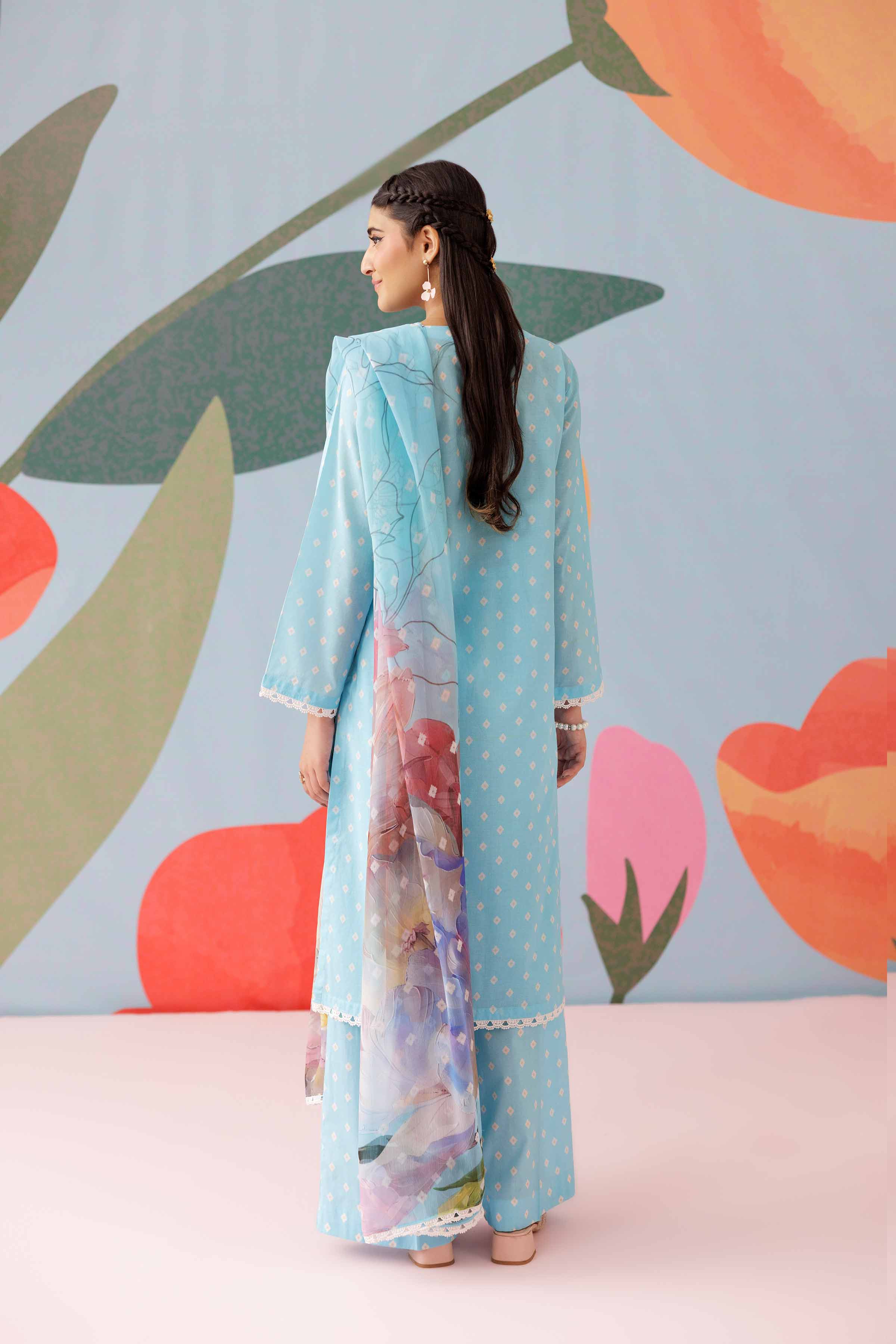 3 Piece - Printed Suit - PS25-160